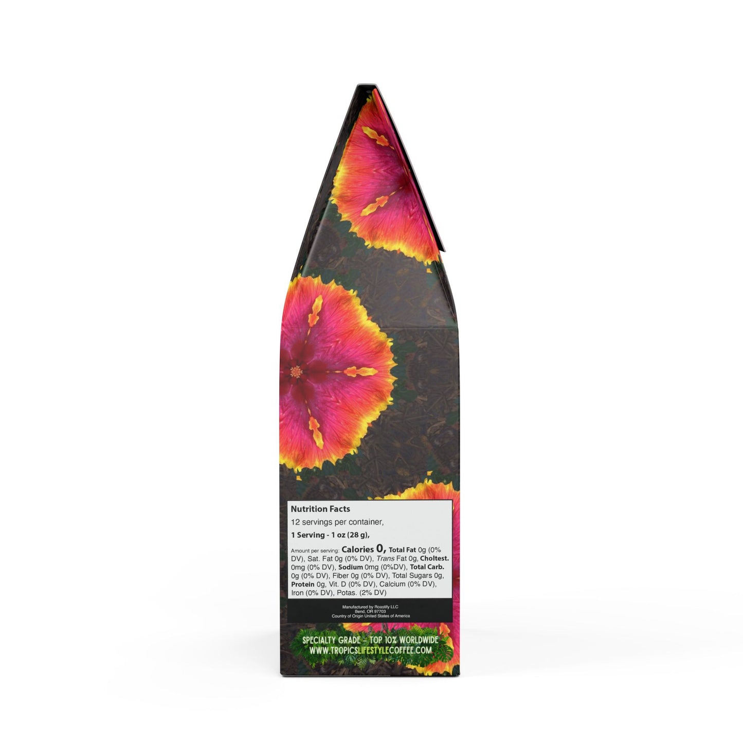 Golden Sands Single Origin™ Coffee (Light-Medium Roast) Specialty Grade / Hibiscus Kaleido