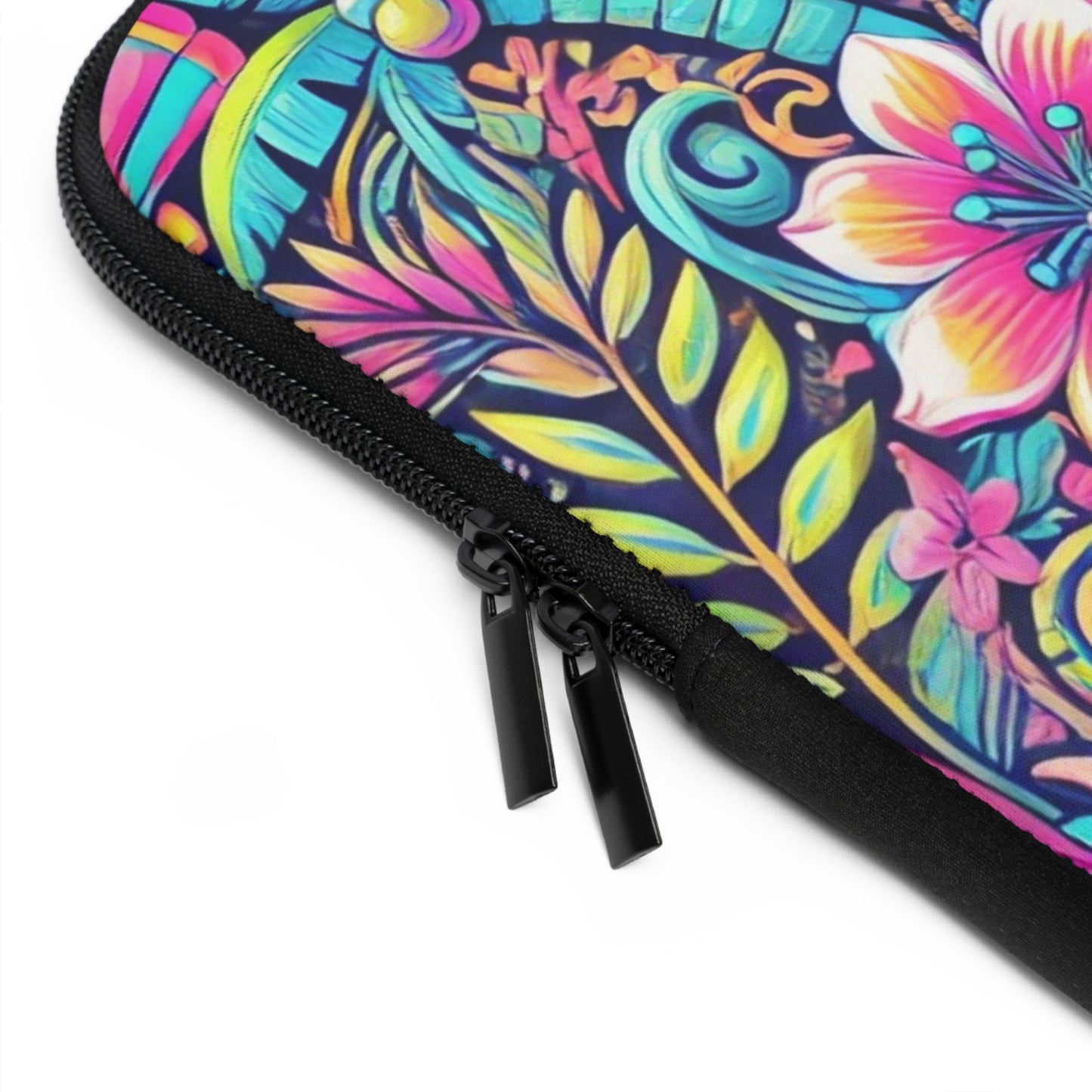 Tropical Laptop Sleeve, 5 Sizes - Perfect for Floral Lovers & Students / Happy Tropics
