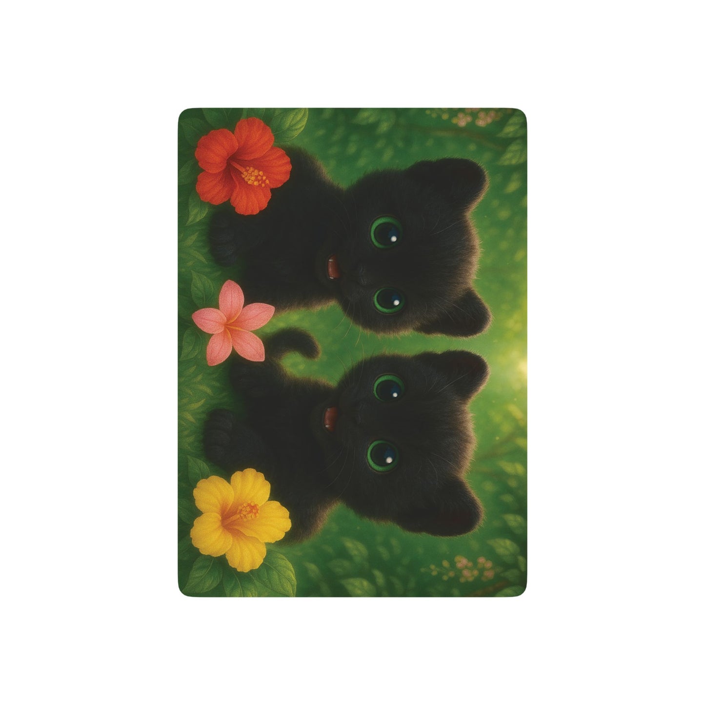 Poker Playing Cards - Baby Black Panthers