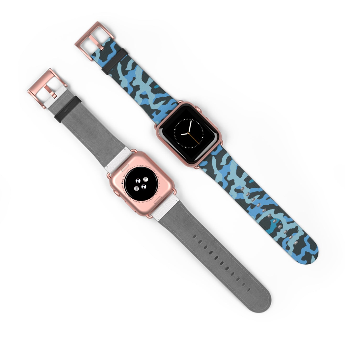 Apple Watch Band - Coral Threads, Blue