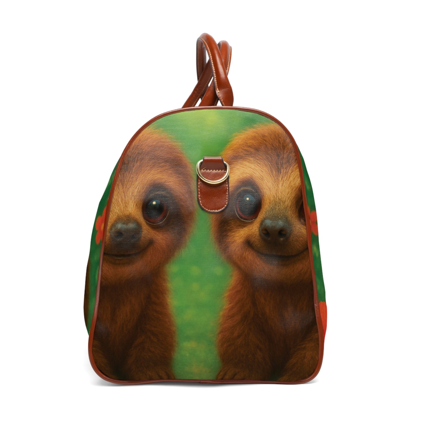 Tropical Waterproof Travel Bag - Perfect for Beach Getaways / Baby Sloths