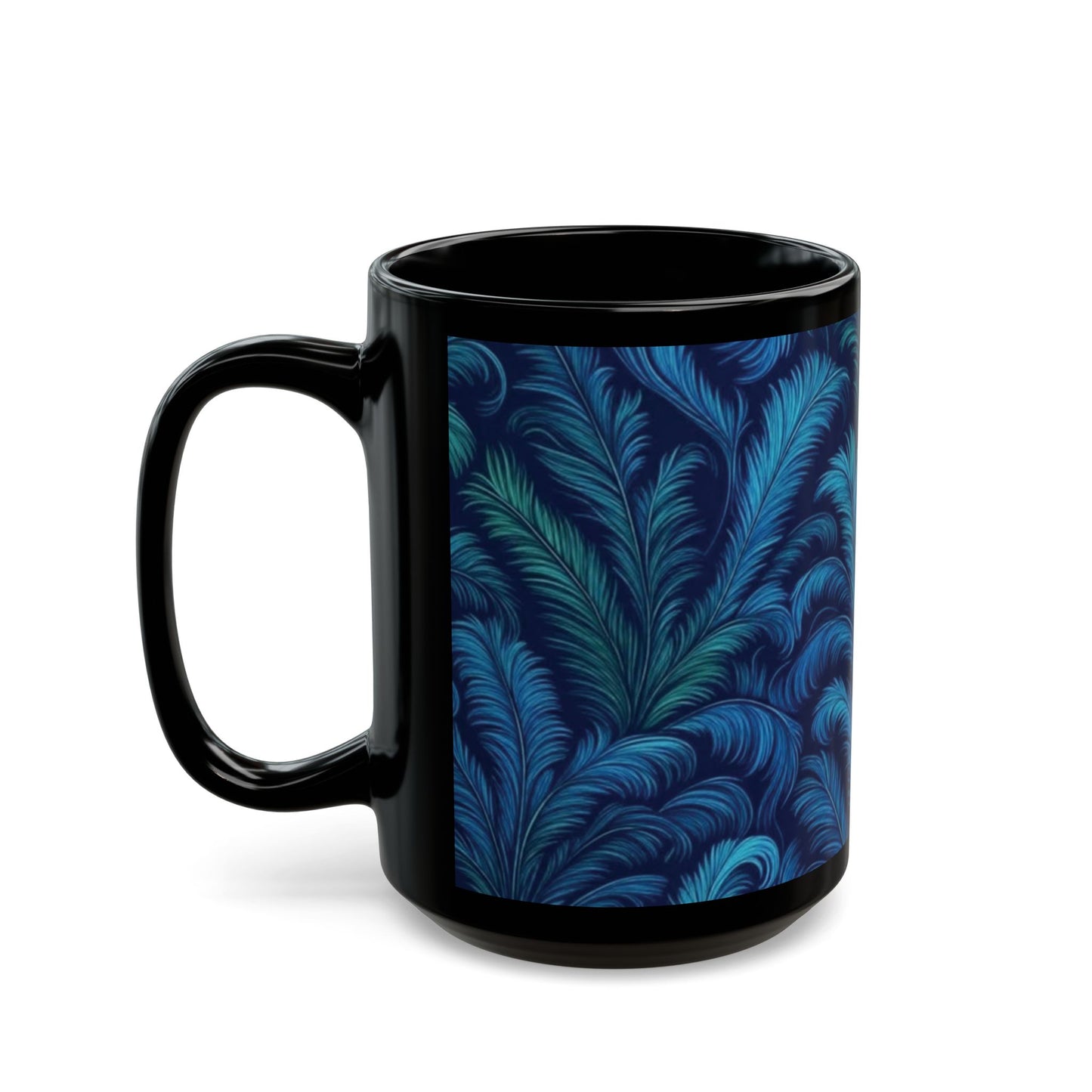 Black Coffee Mug - Rocco Deep Ocean