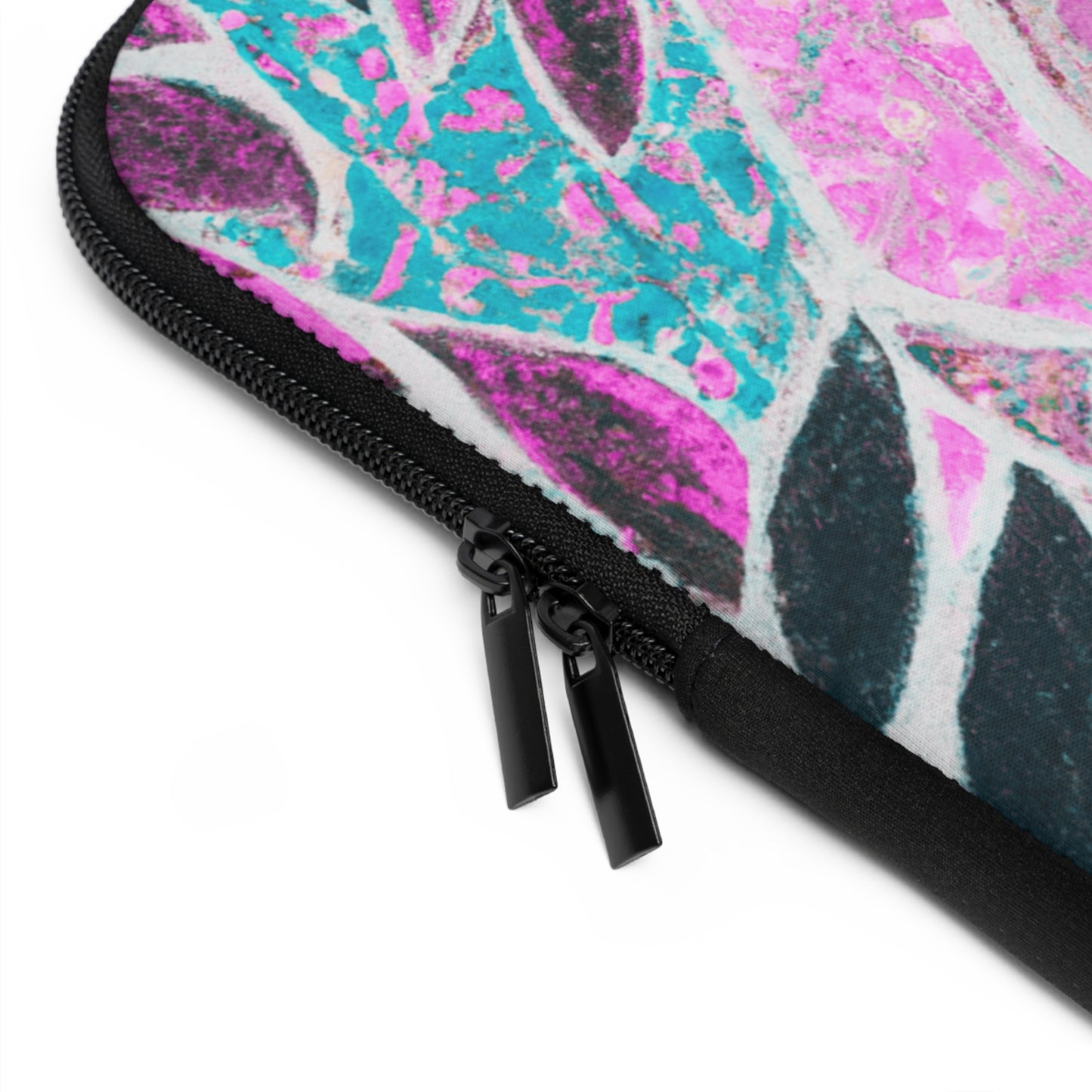 Tropical Laptop Sleeve, 5 Sizes - Perfect for Beach Lovers & Students / Amazon Whimsy, Pink