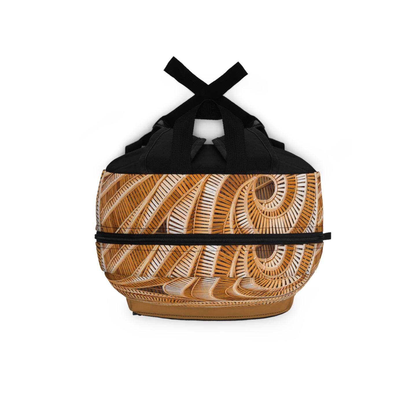 Tropical Backpack  / Natural Bamboo Spiral