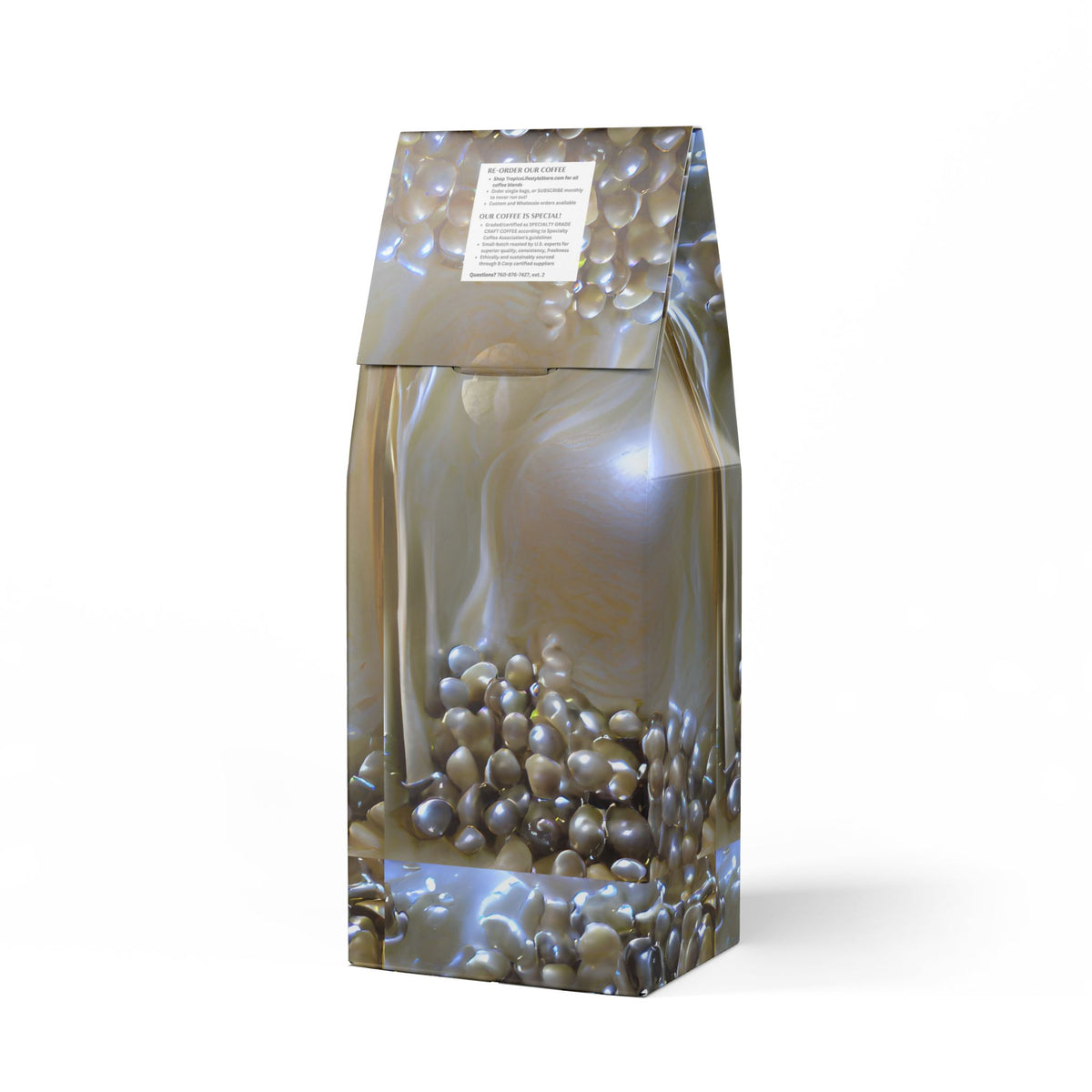 Rainforest Mist™ Single Origin DECAF (Medium Roast), Specialty Grade Craft Coffee / Natural Pearls Dream