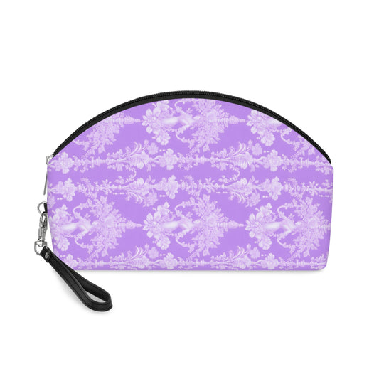 Makeup Bag - Pearl Lady Toile, purple