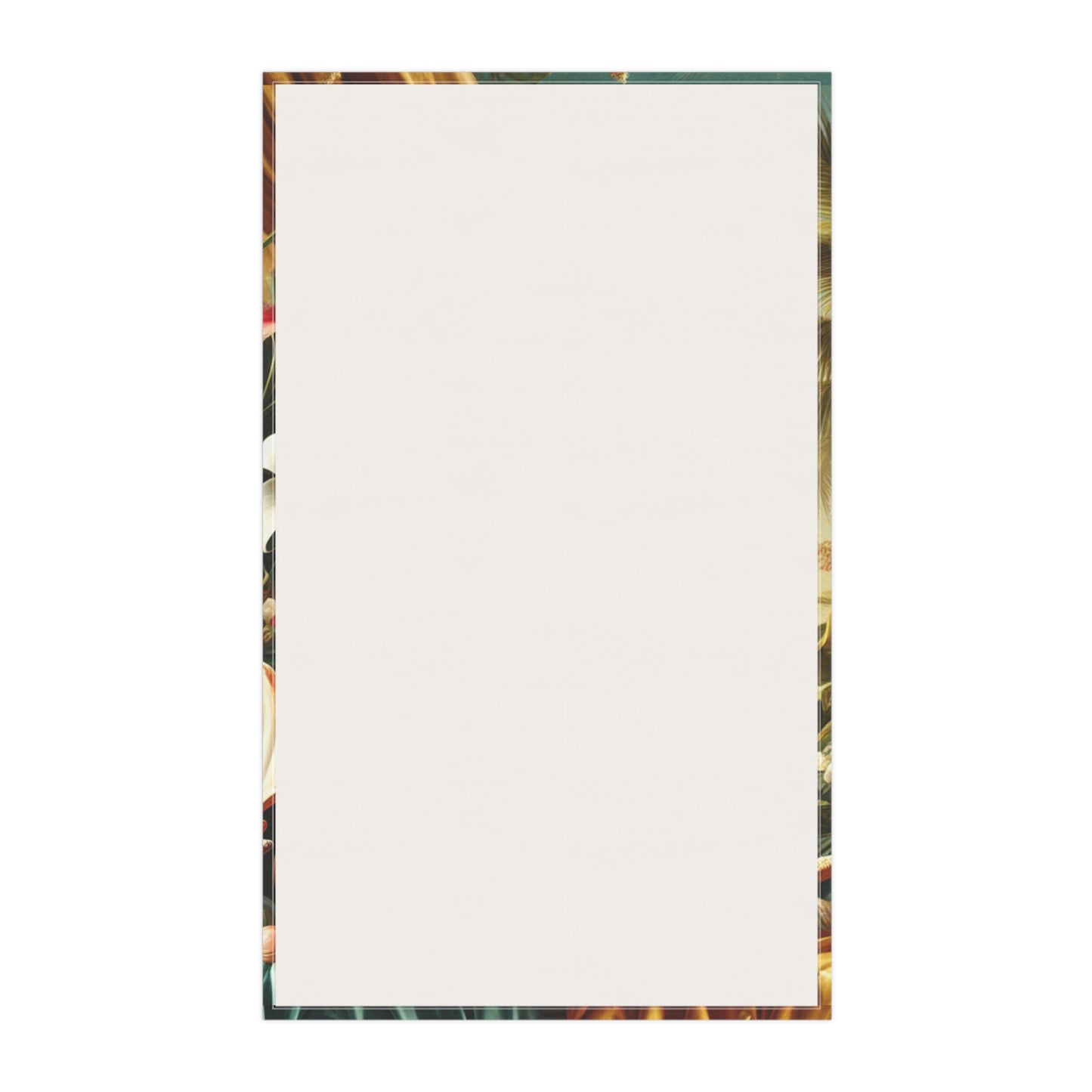 Tea Towels (cotton, poly), Shells and Flowers