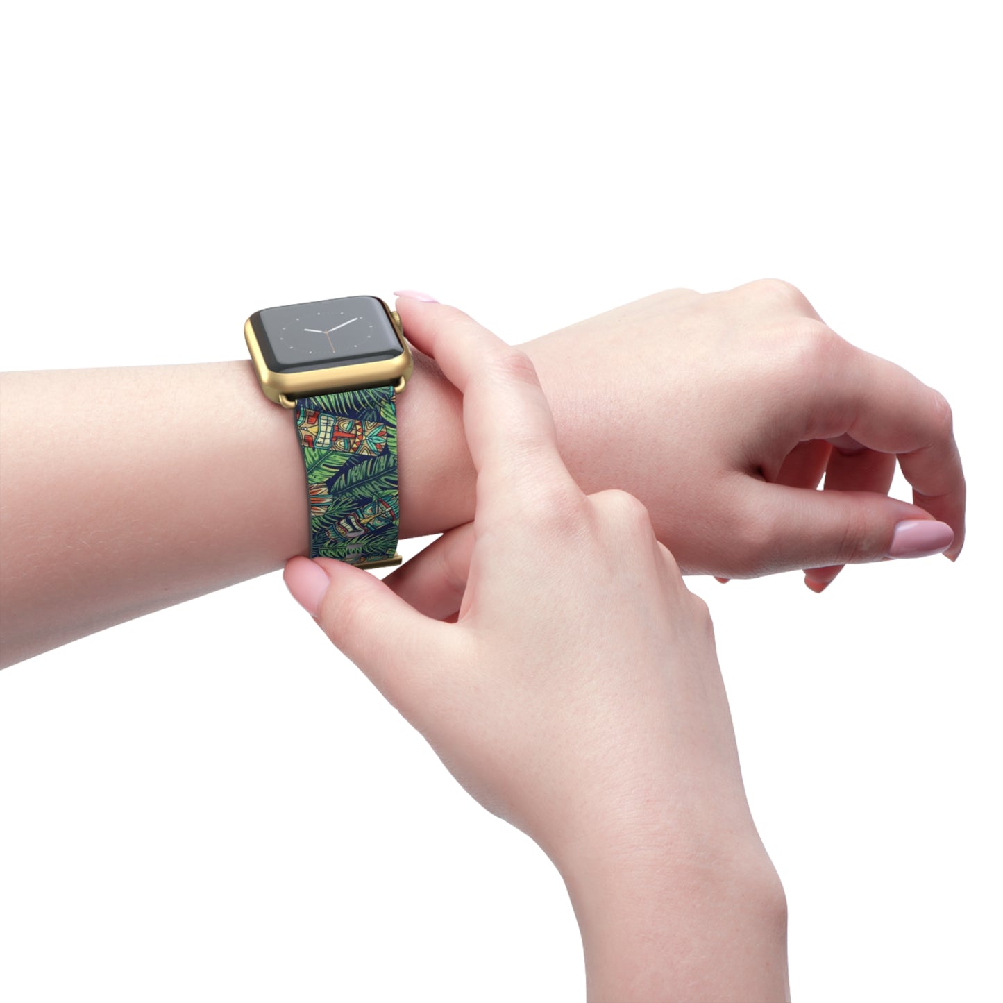 Apple Watch Band - Tiki Greenery