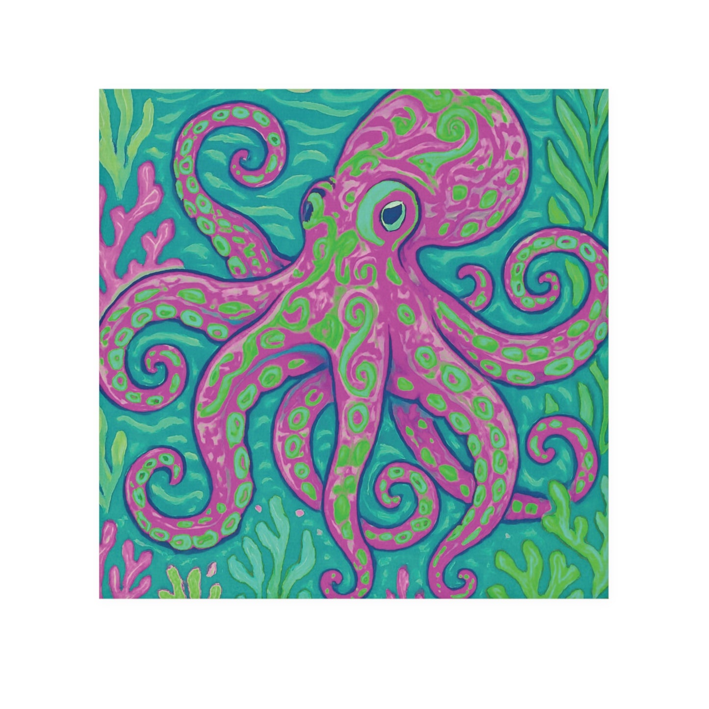 Face Towel - Gamma Kraken Joe