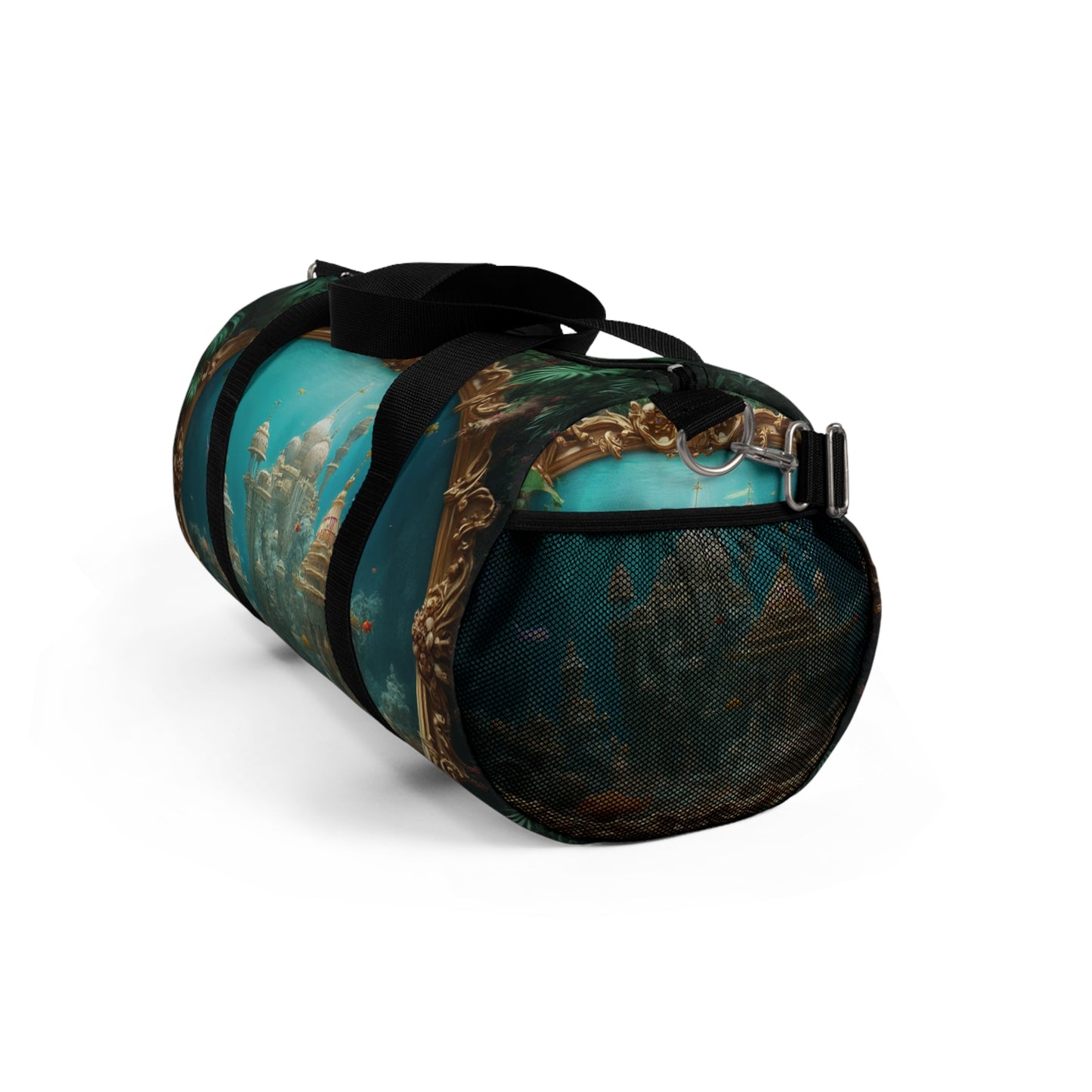 Tropical Duffel Bag - Perfect for Travel and Gym / Mermaid Palace, Aegean Sea