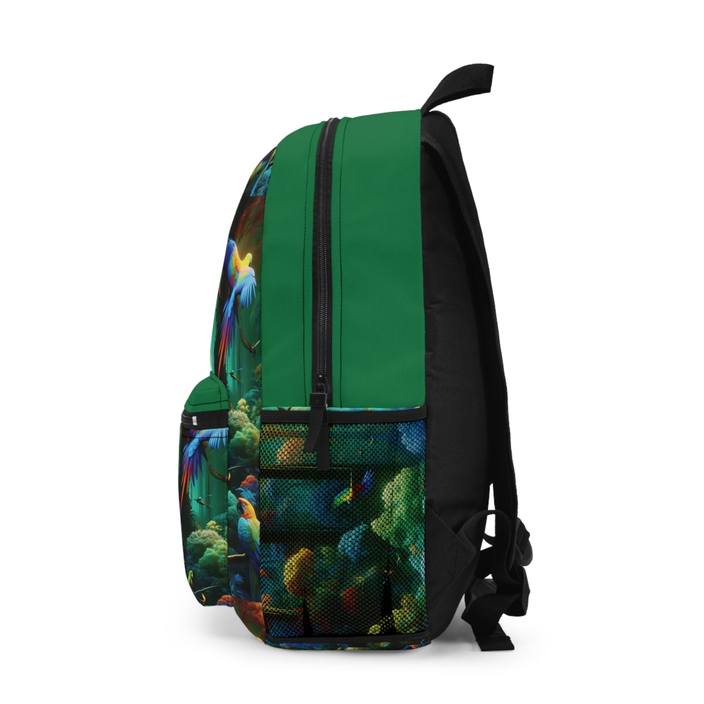 Tropical Backpack  / Rainforest Flight School, Dark Green