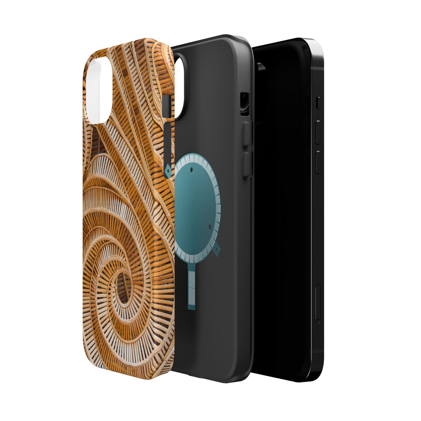 Magnetic Tough Cases, Natural Bamboo Spiral, Various Models