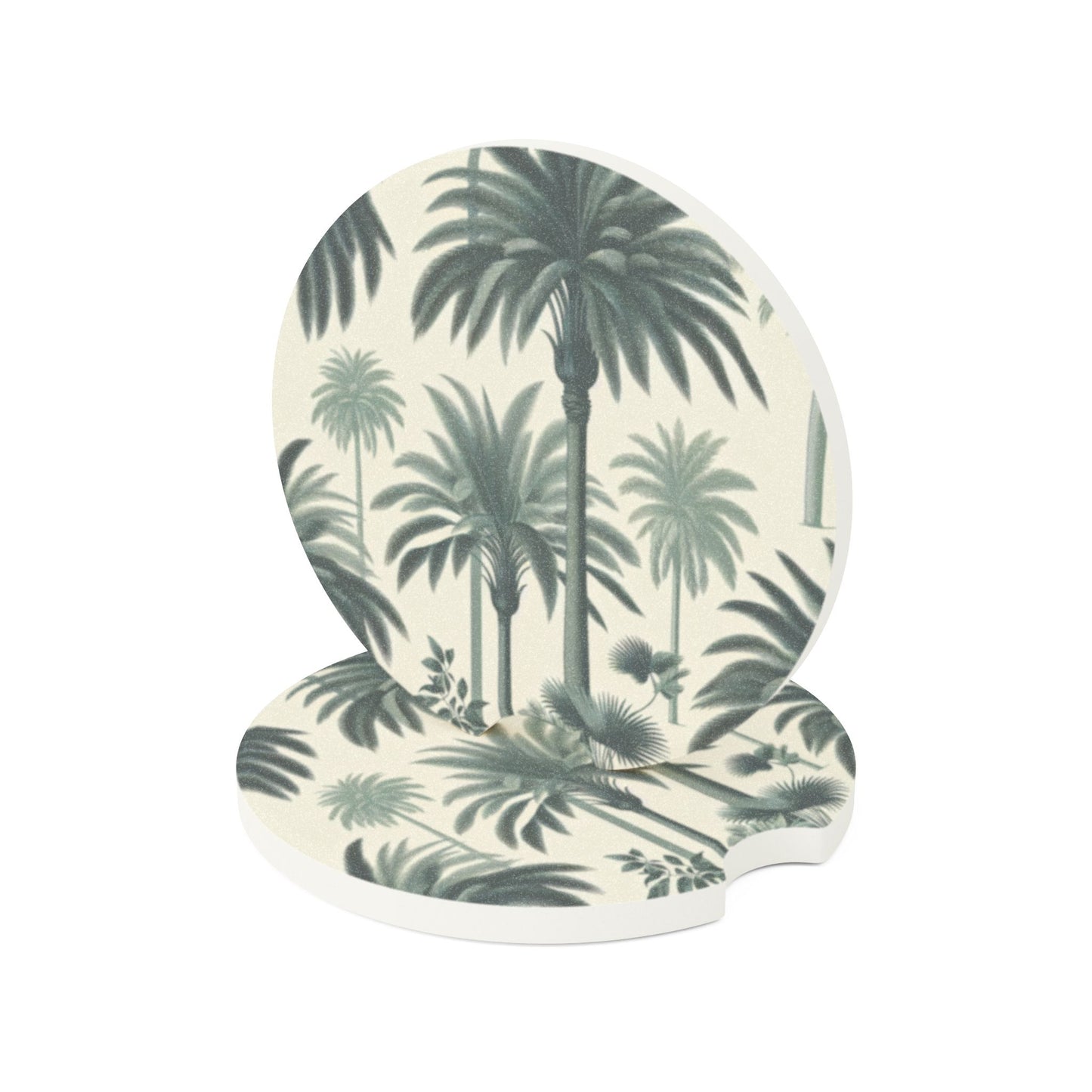 Soapstone Car Coaster - High Five Palms