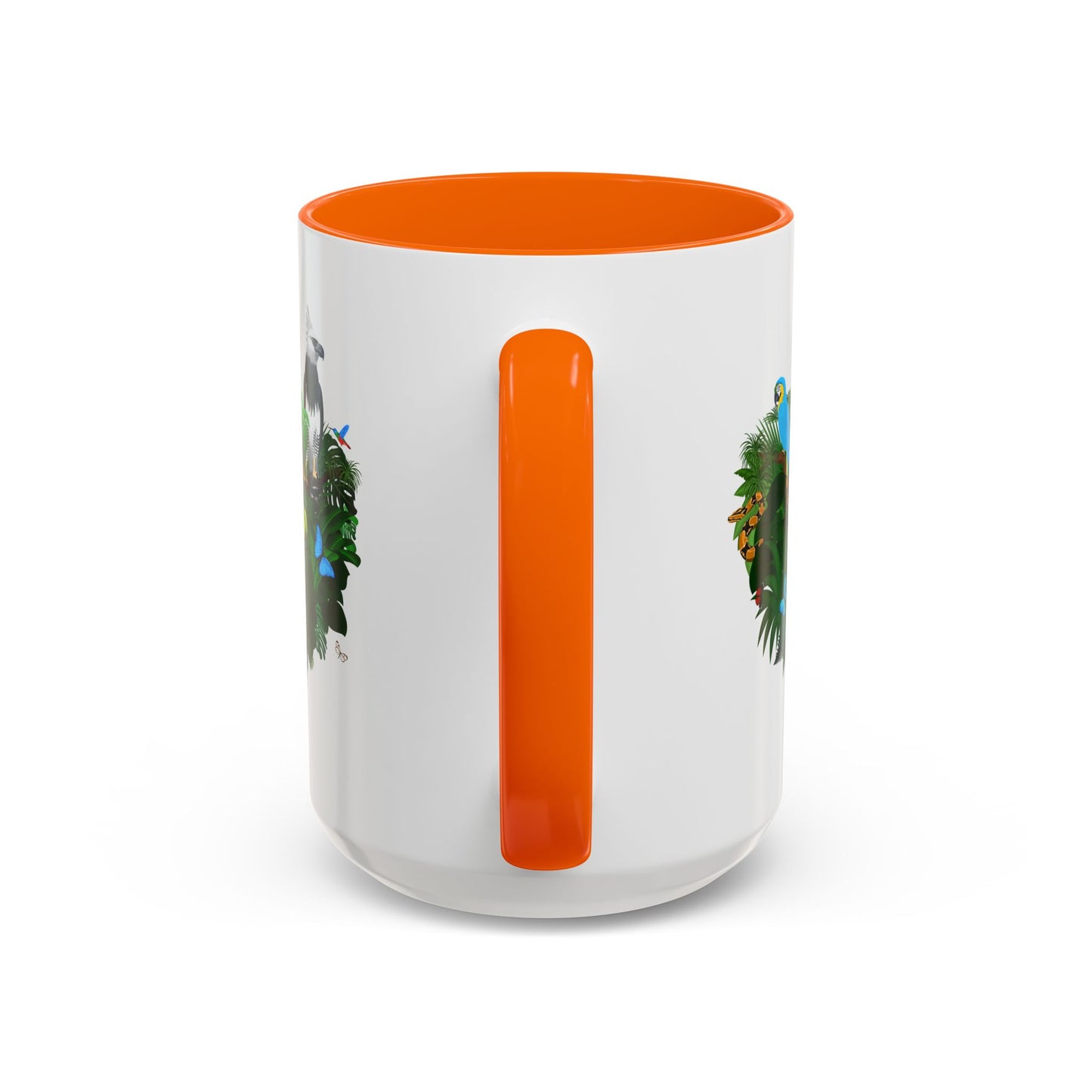 Accent Coffee Mug | Tropical-Inspired Drinkware / Rainforest Love