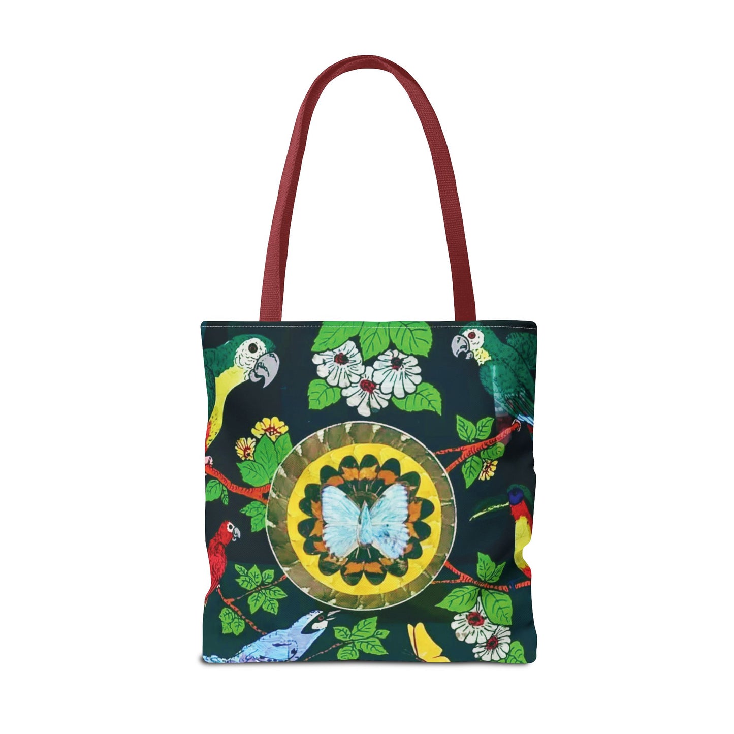 Parrots & Butterfly/Real Wings Tote Bag - 3 Sizes