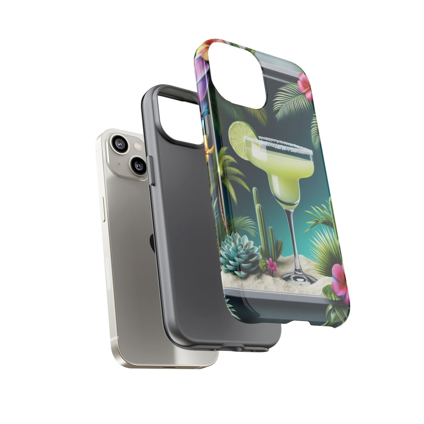 Tropical Margarita Phone Case - Tough Cases with Summer Vibe