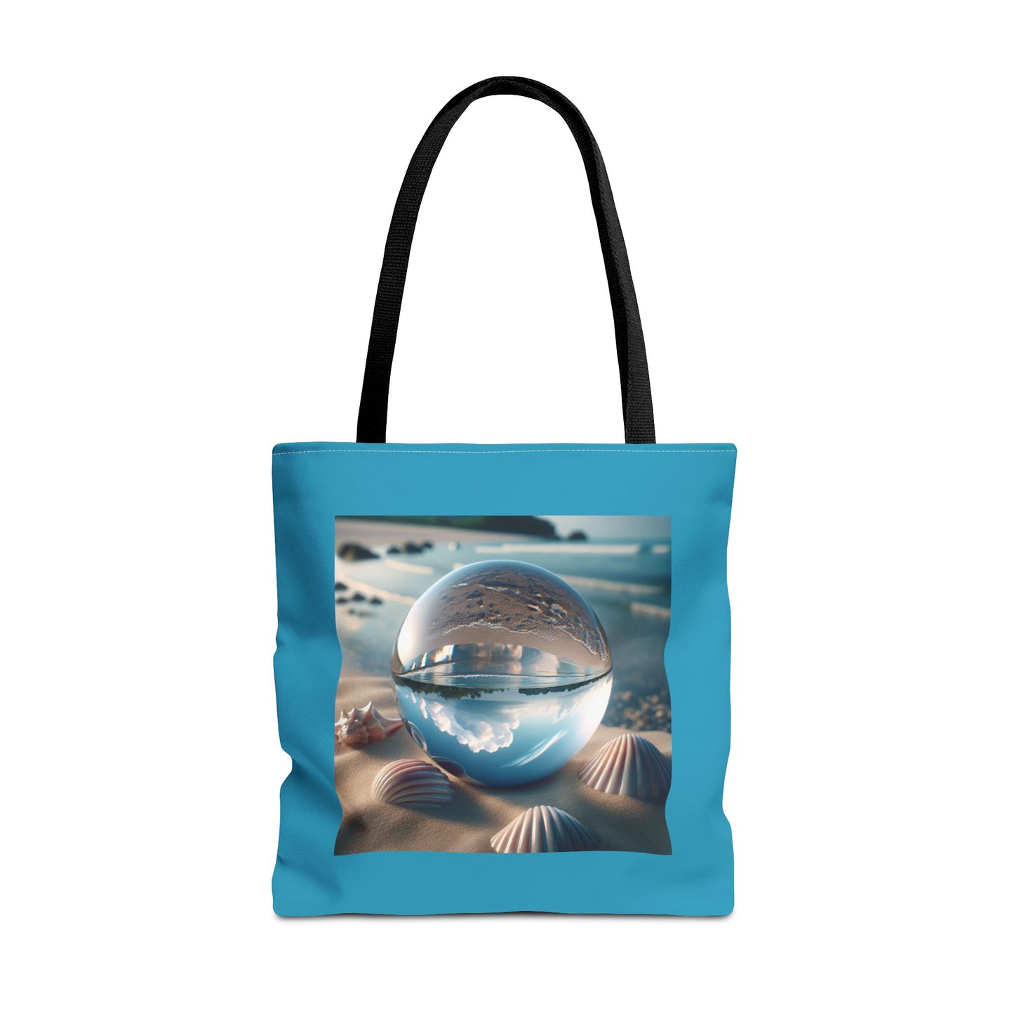 Crystal Ball With Shells Tote Bag - 3 Sizes
