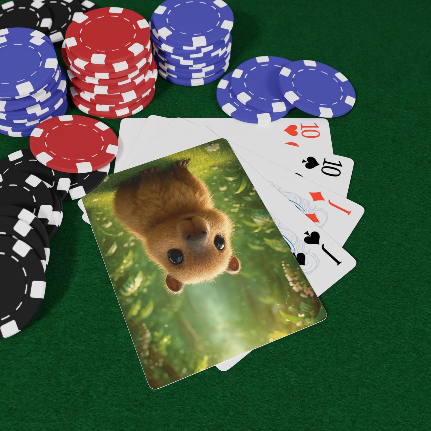Poker Playing Cards - Baby Capybara