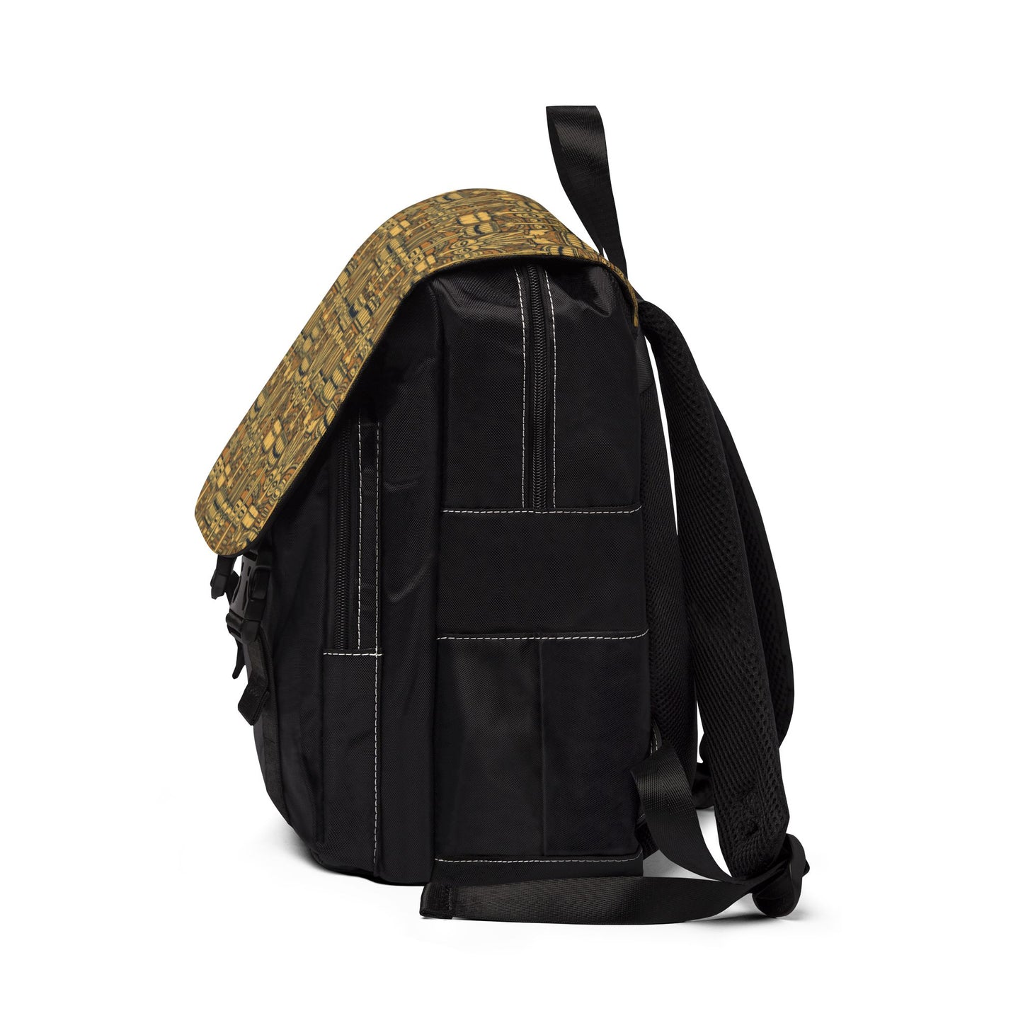 Tropical Casual Backpack - Perfect for Everyday Adventures / Old Tiki Totems