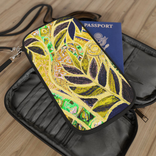 Passport Wallet – Perfect for Travelers & Adventurers / Amazon Whimsy, Yellow