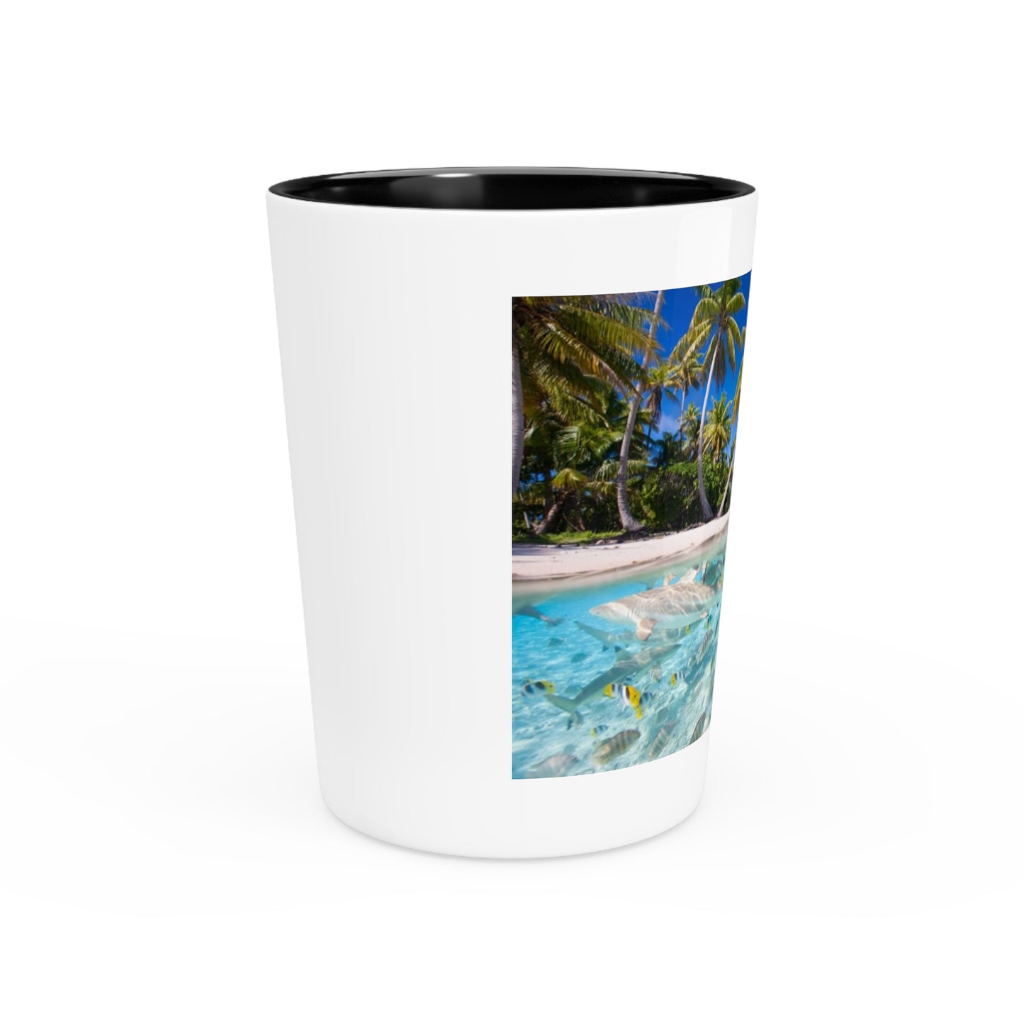 Ceramic Shot Glass - Shore Aquarium