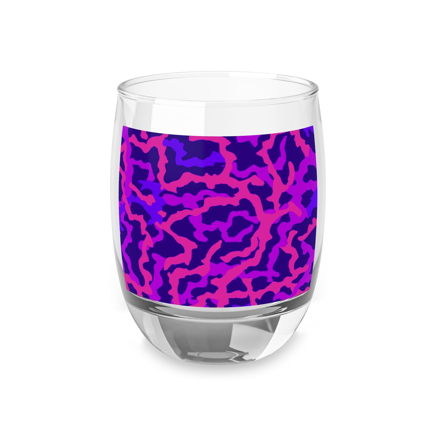 Whiskey Glass, Coral Threads/Heatwave