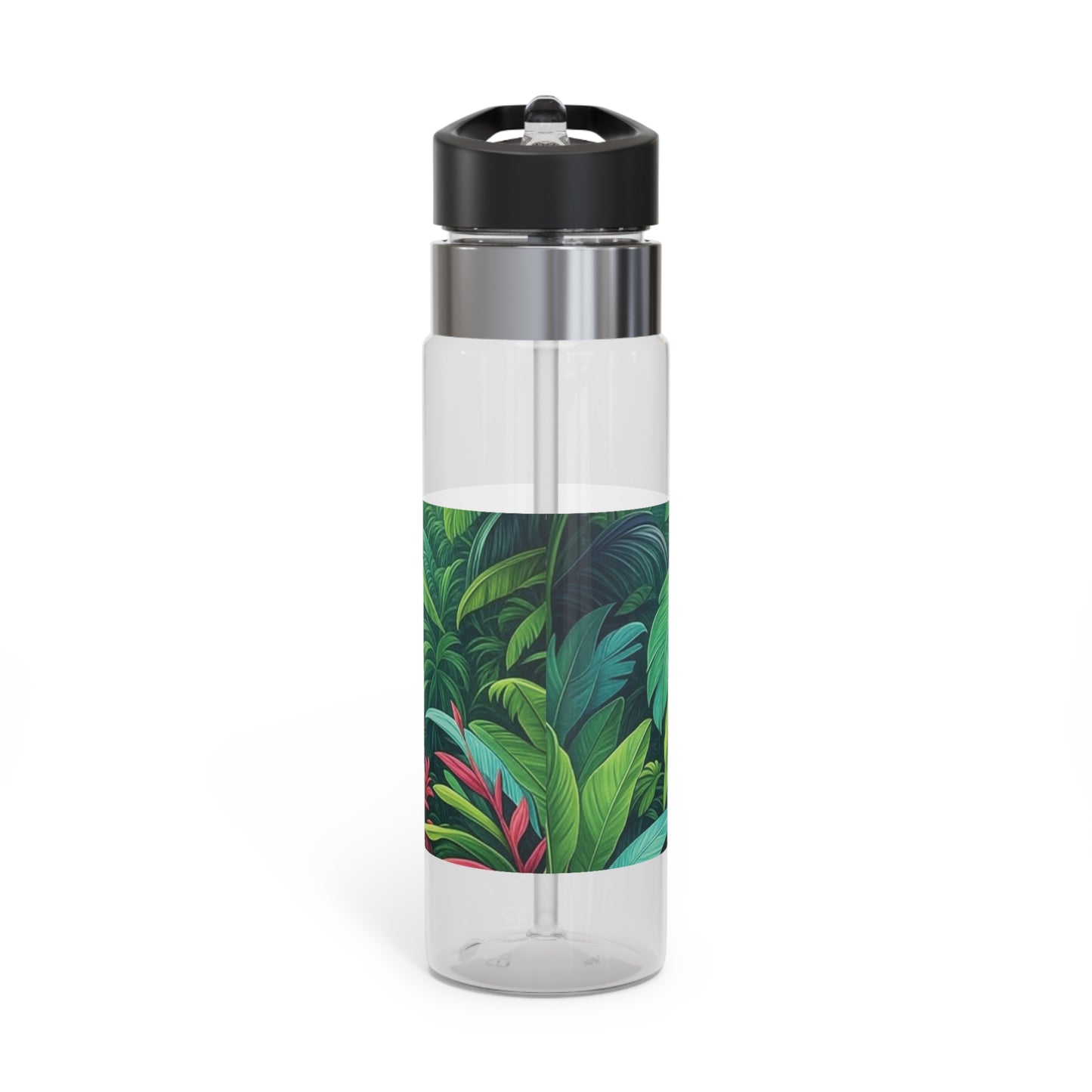 Tropical 20oz Tritan Sport Water Bottle -  Leakproof, Lightweight, BPA-Free / Sleeping Spot