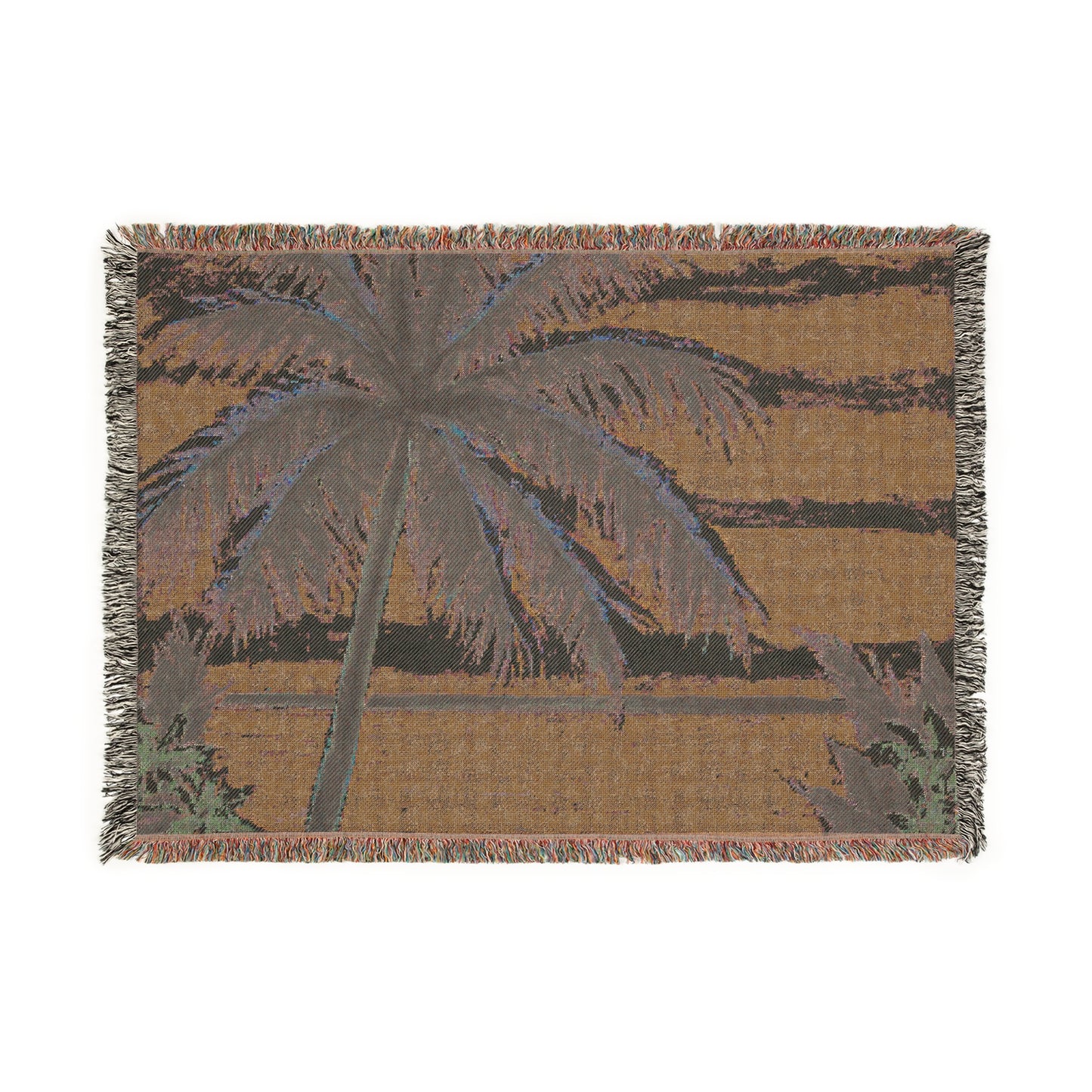 Woven Blanket, 3 Sizes - Tropical Home Decor / Calm Beach