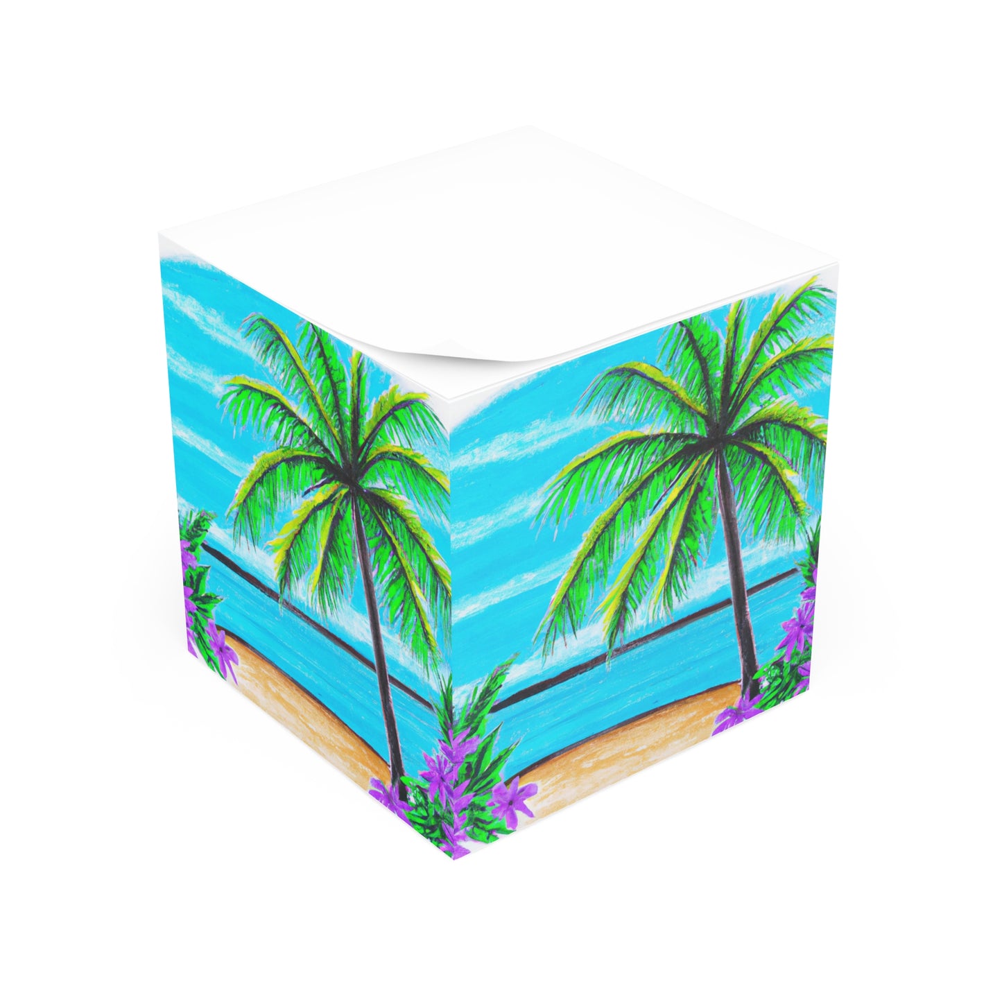 Note Cube - Calm Beach