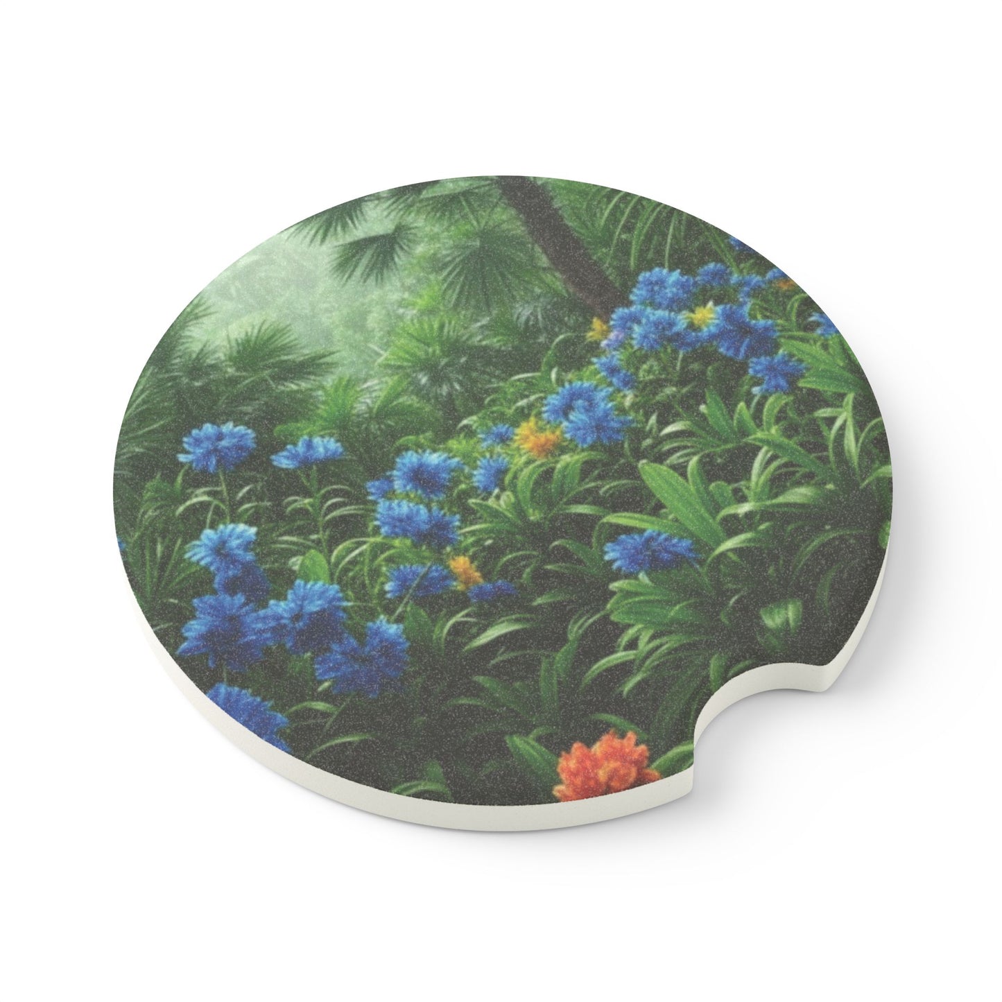 Soapstone Car Coaster - After a Rainforest Rain