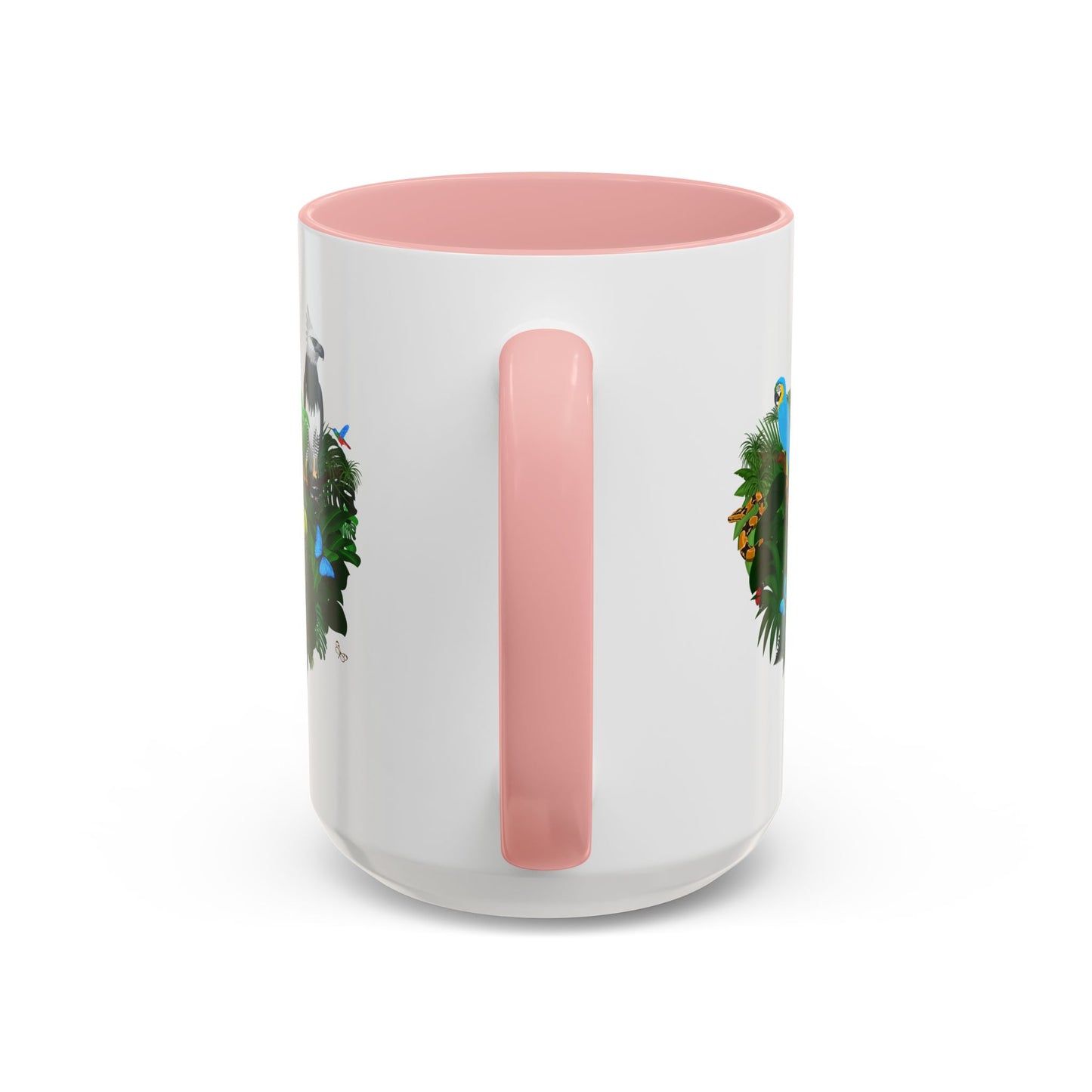 Accent Coffee Mug | Tropical-Inspired Drinkware / Rainforest Love