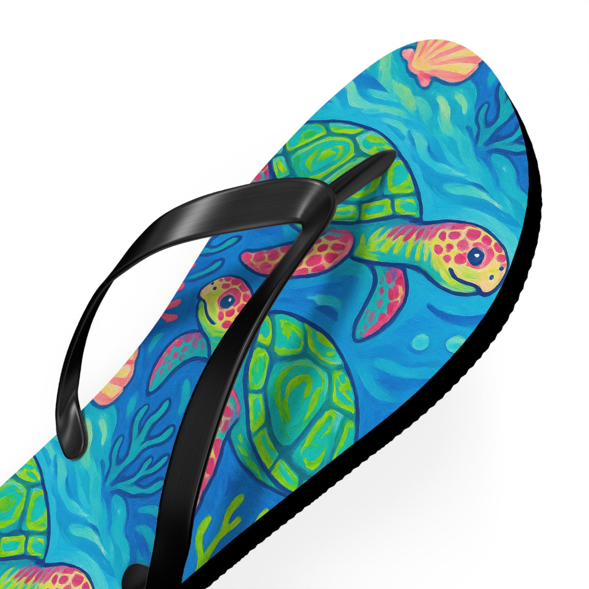 Flip Flops - Turtles and Corals