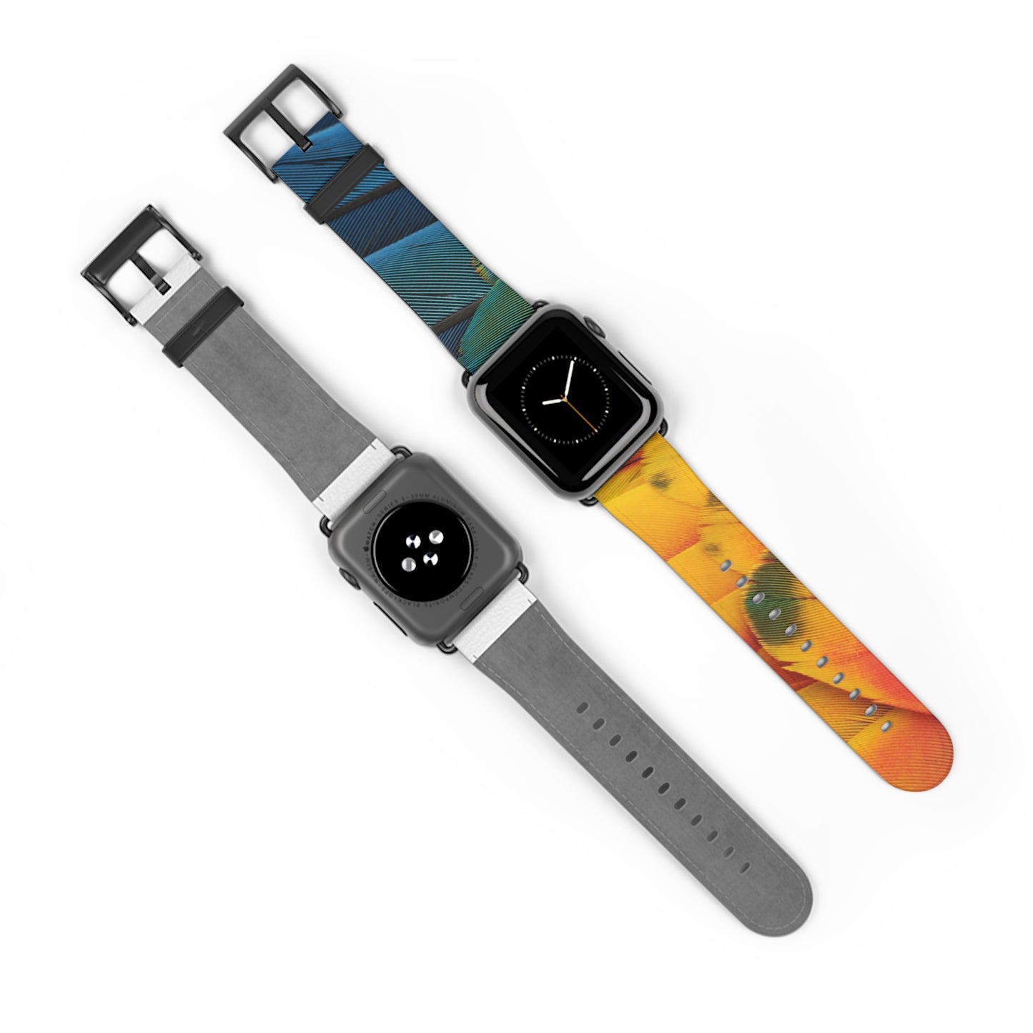 Apple Watch Band - Macaw Parrot Feathers