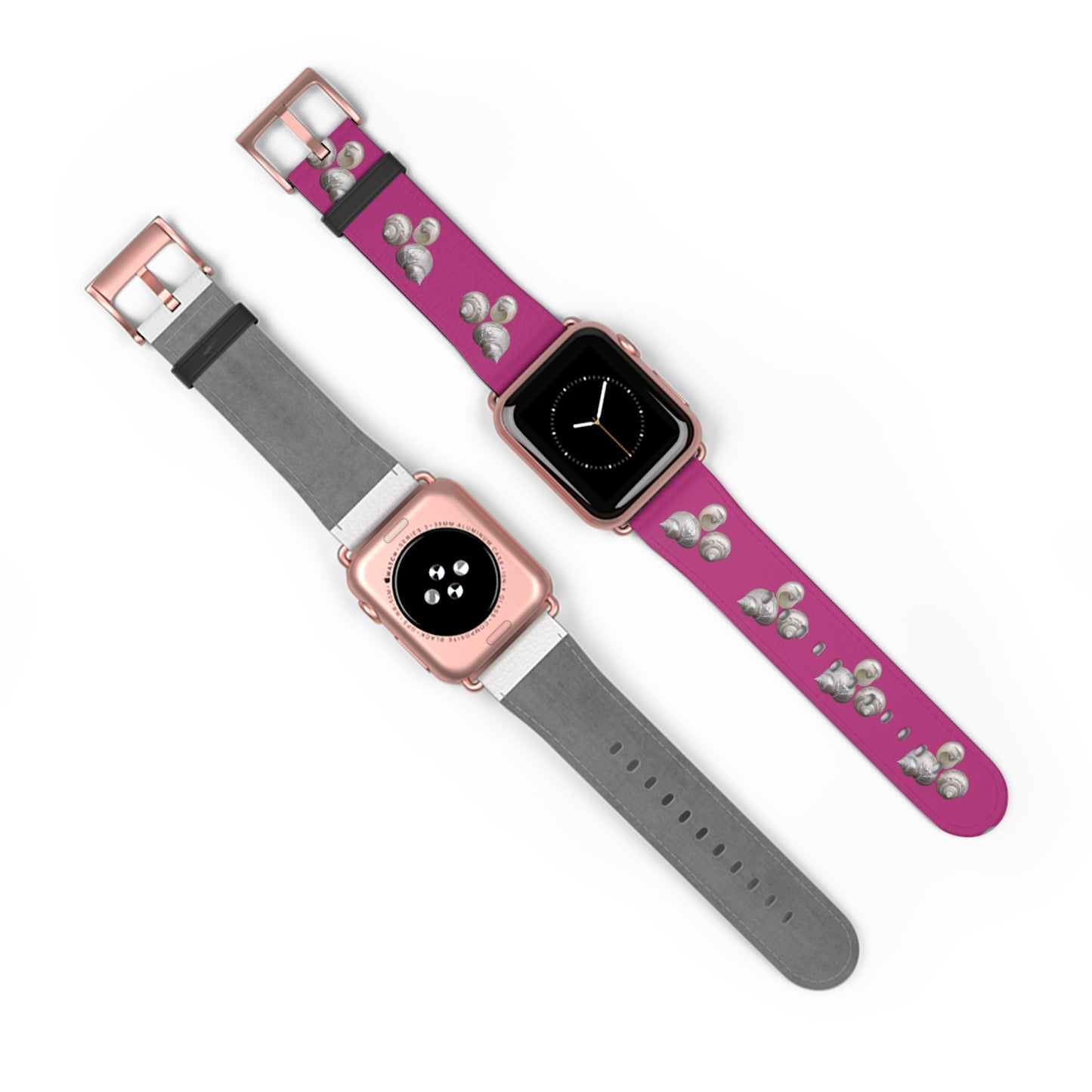 Apple Watch Band - Nautilus Shell Trio, pink