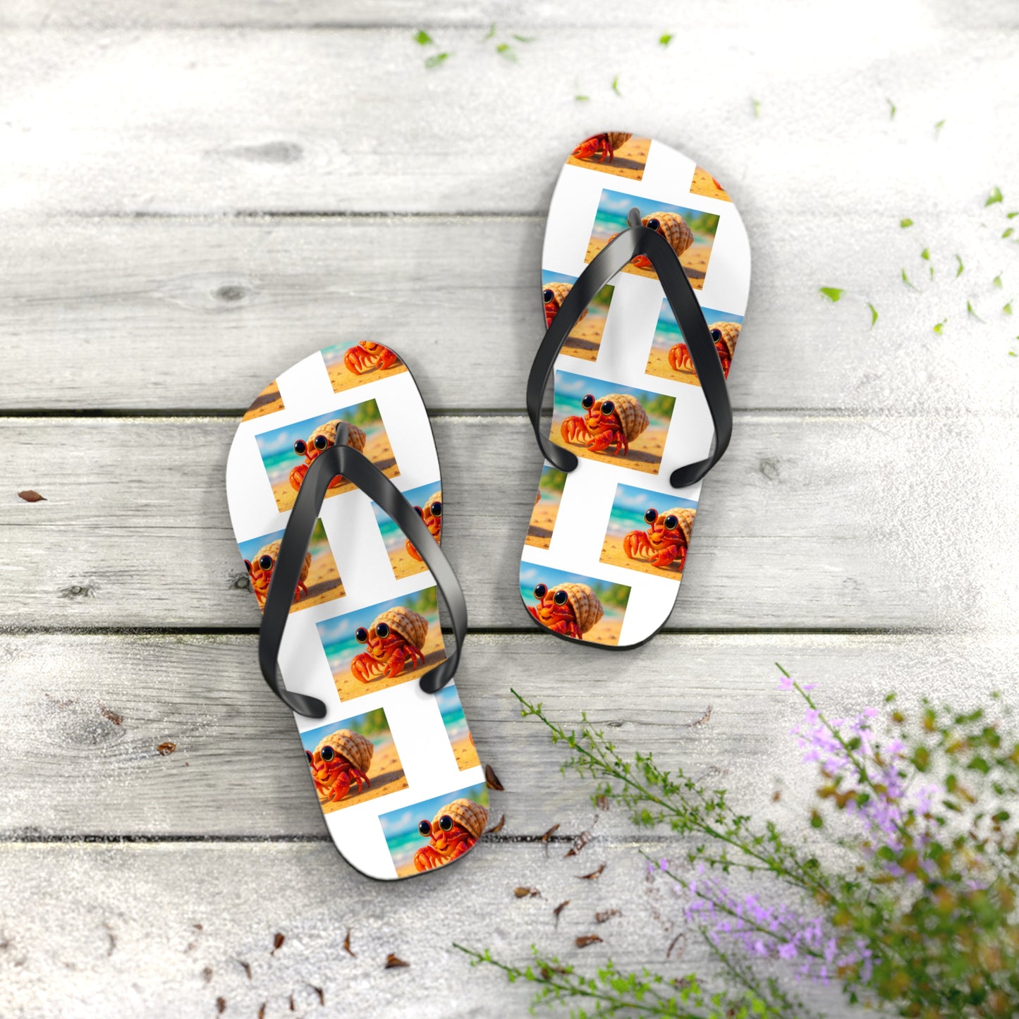 Flip Flops - Baby Hermit Crab