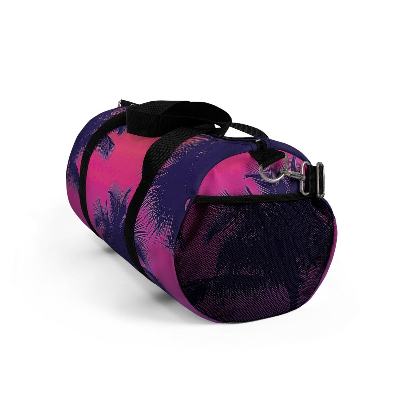 Tropical Duffel Bag - Perfect for Travel and Gym / Palm Glow Pop