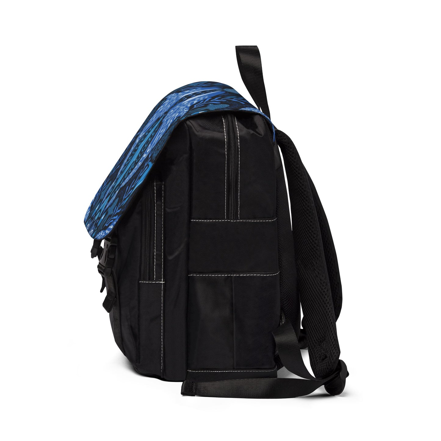 Tropical Ocean Casual Backpack - Perfect for Everyday Adventures / Mystic Ocean, Blue