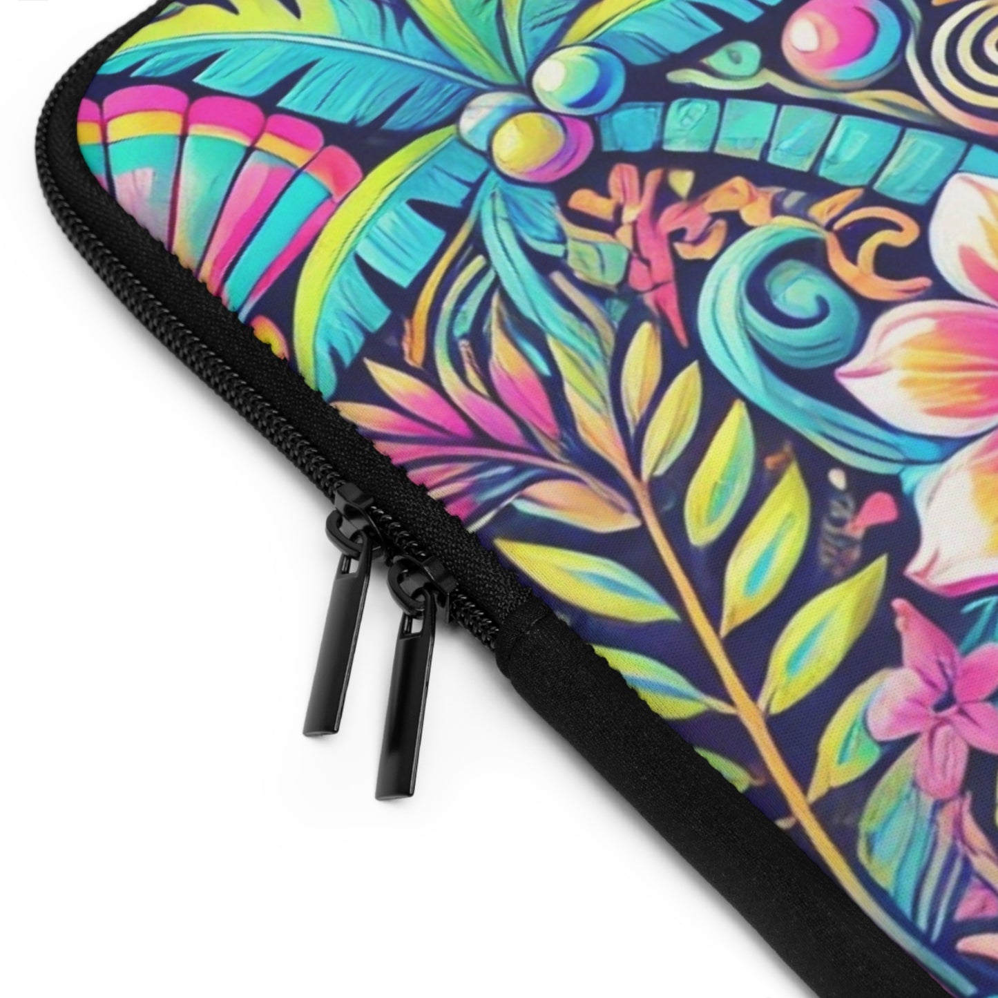Tropical Laptop Sleeve, 5 Sizes - Perfect for Beach Lovers & Students / Happy Tropics