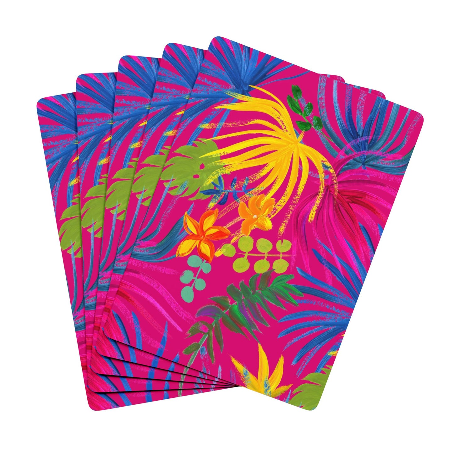 Poker Playing Cards -  Exotic Flora