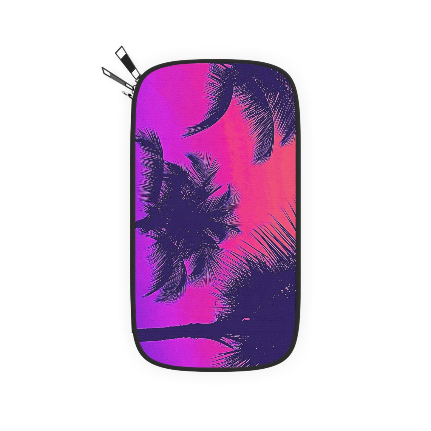 Passport Wallet – Perfect for Travelers & Adventurers / Palm Glow Pop