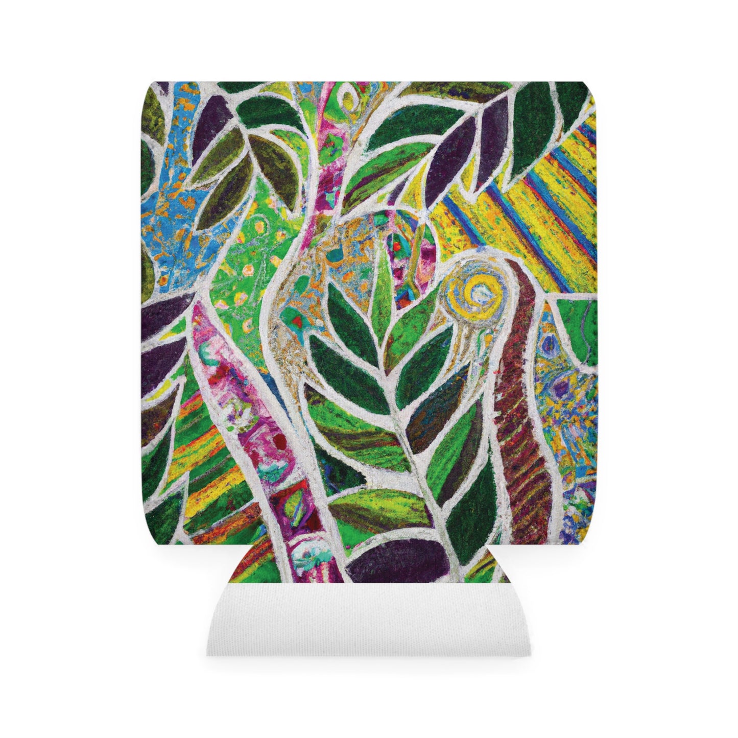 Amazon Whimsy Can Cooler Sleeve - Perfect for Outdoor Picnics