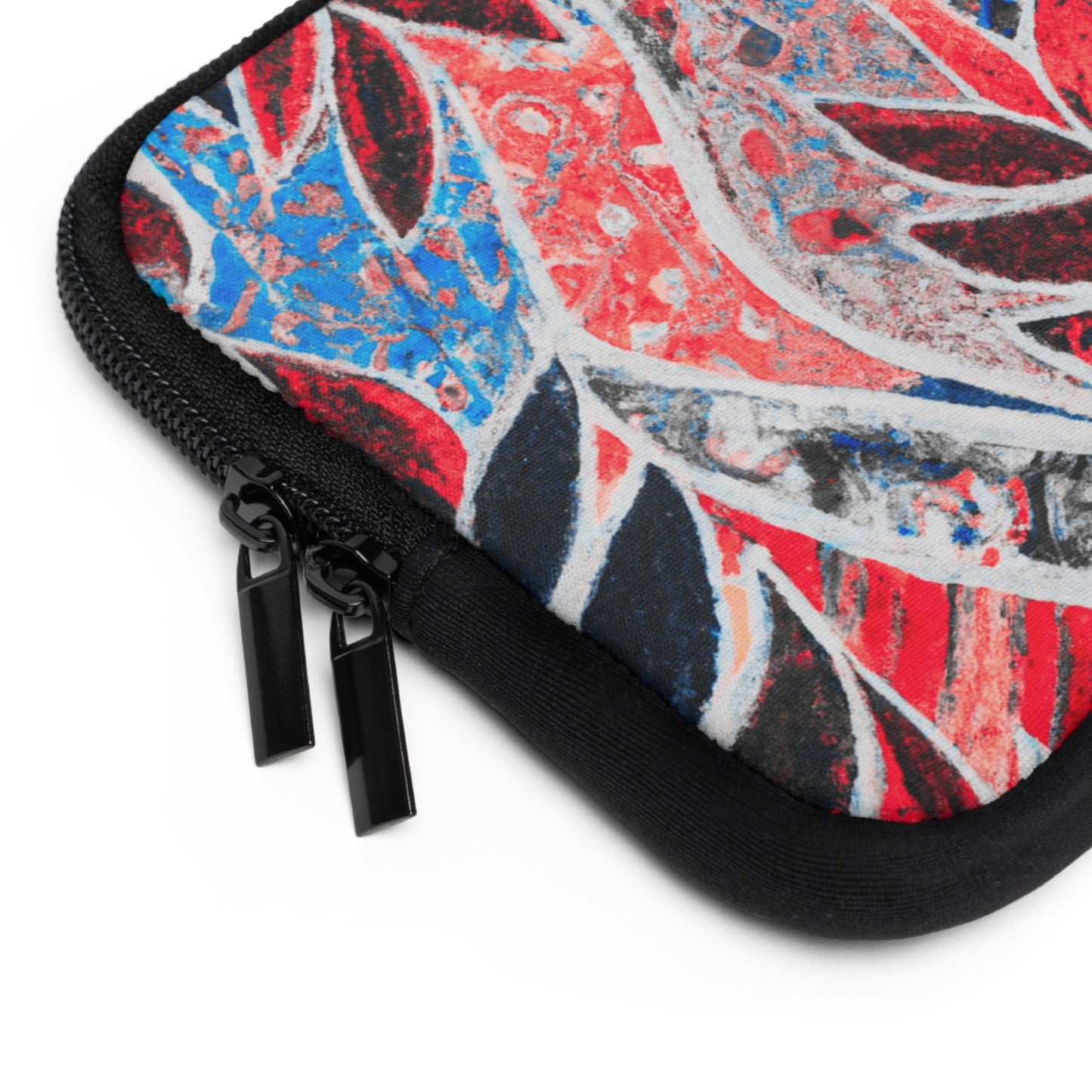 Tropical Laptop Sleeve, 5 Sizes - Perfect for Ocean Lovers & Students / Amazon Whimsy, Red