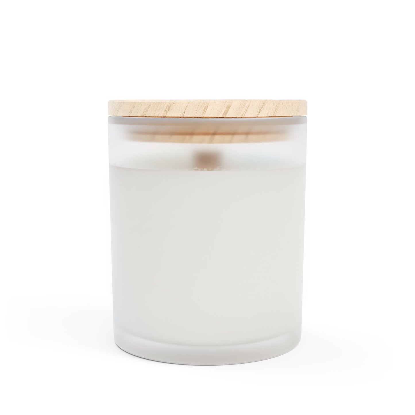 Frosted Glass Candle, 11oz, Calm Beach