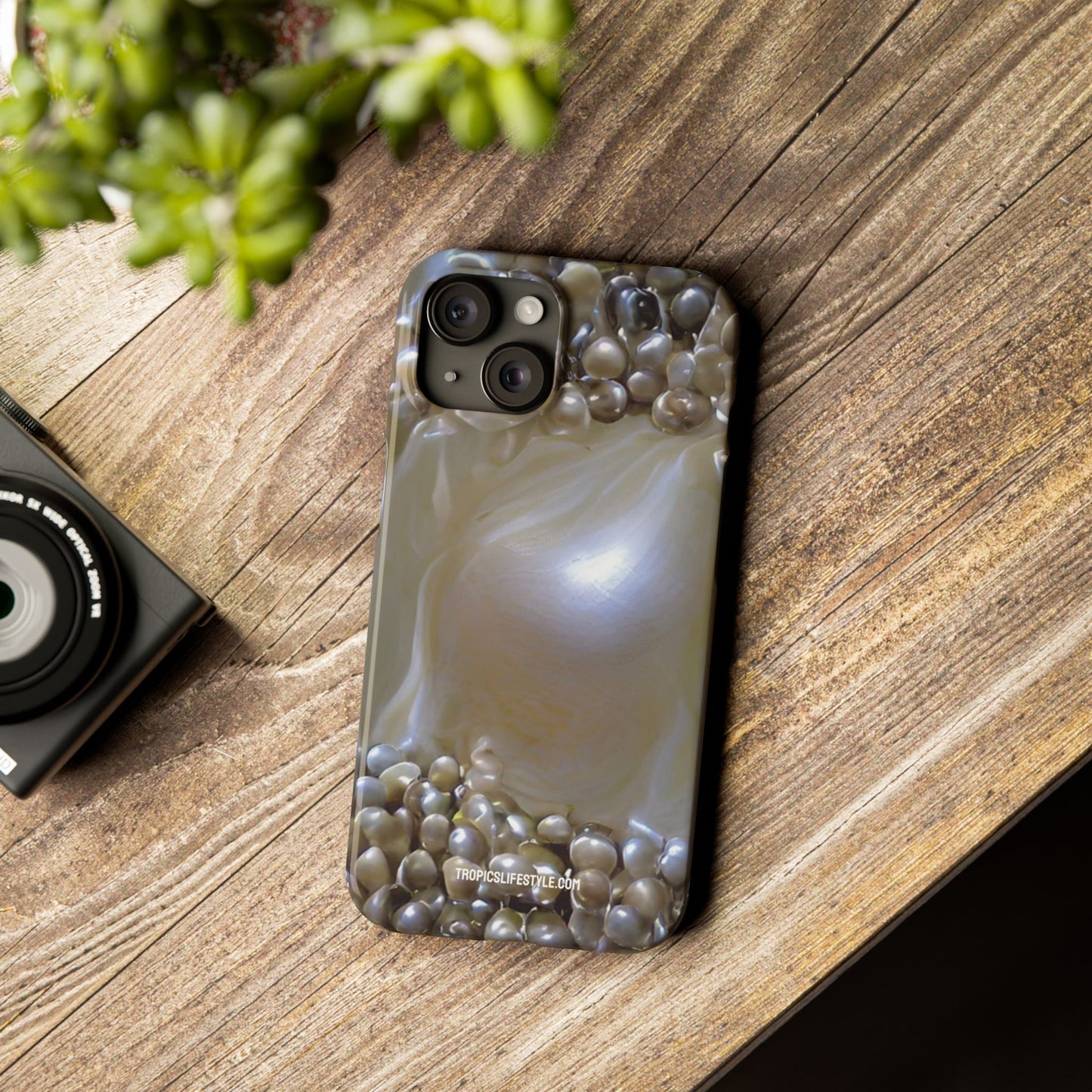 Slim Phone Cases - Natural Pearls Dream