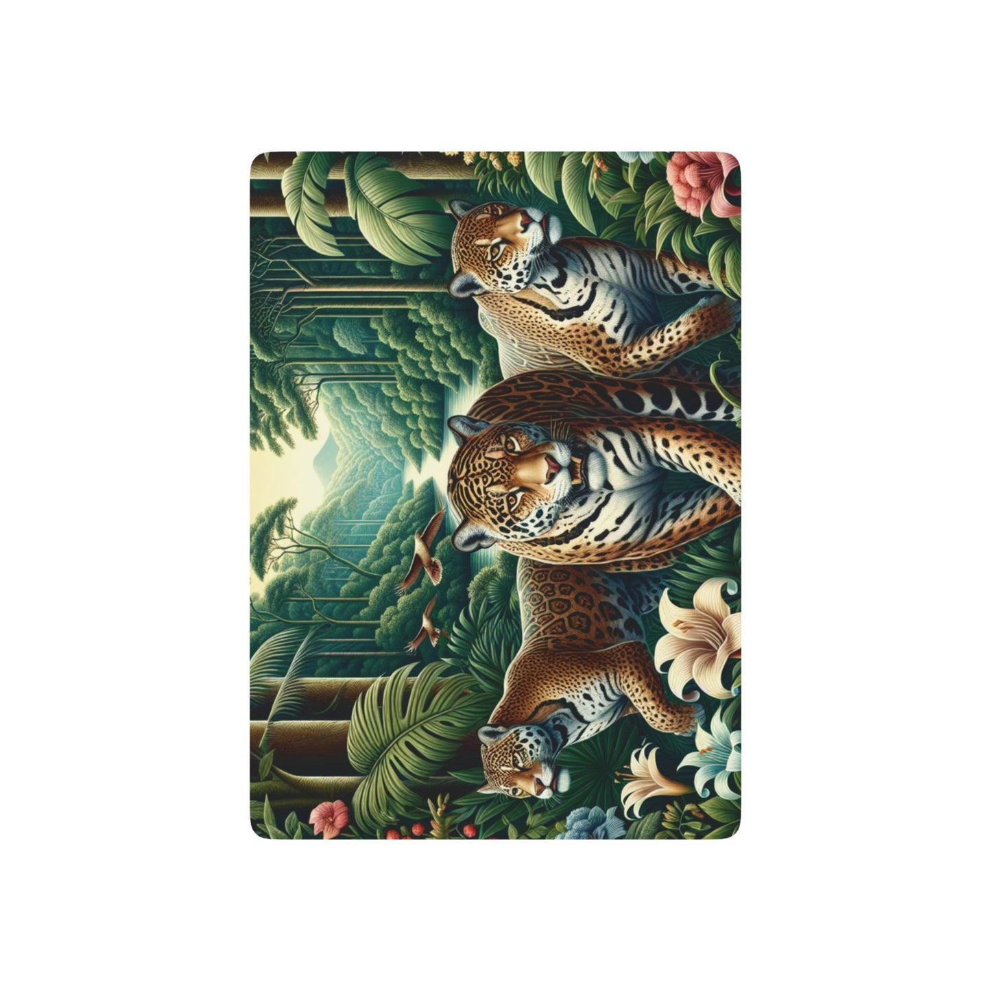 Poker Playing Cards - Jungle Jaguars