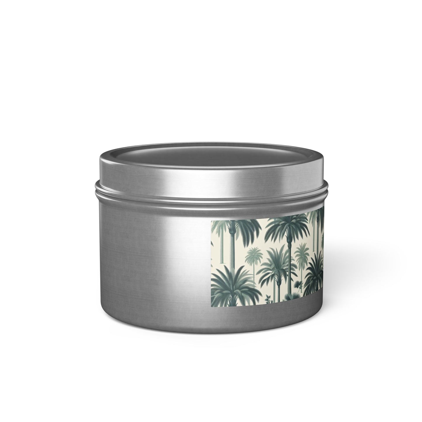 Tin Candles, 2 sizes, 3 tin colors - High Five Palms