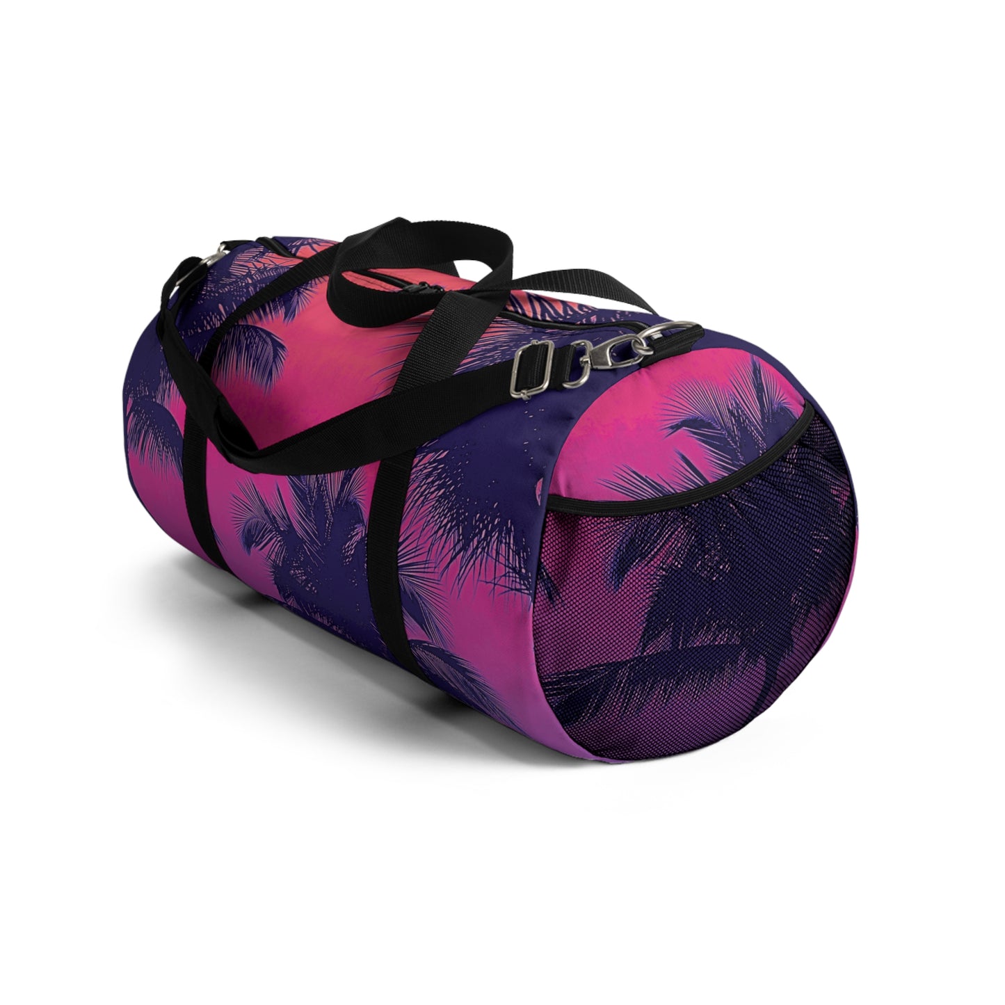 Tropical Duffel Bag - Perfect for Travel and Gym / Palm Glow Pop