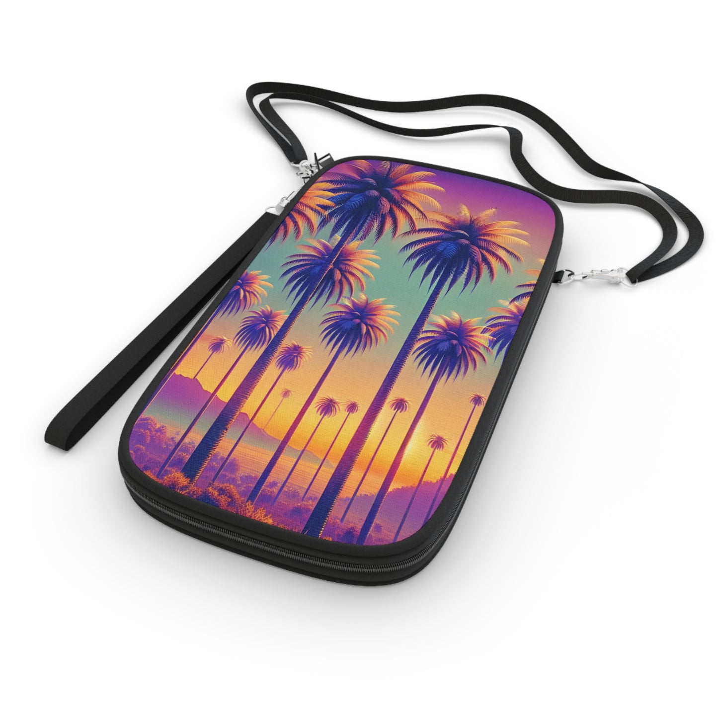 Passport Wallet – Perfect for Travelers & Adventurers / Sunset Palms