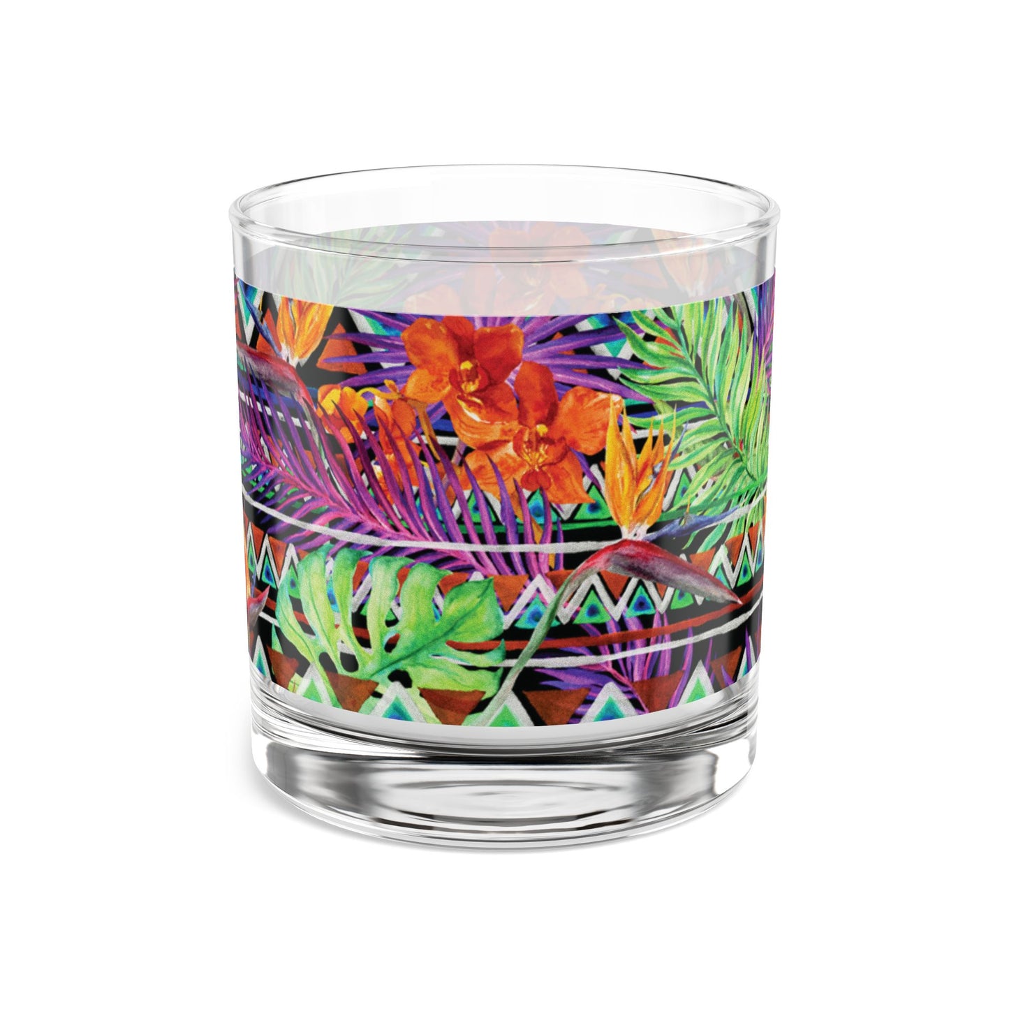 Rocks Glass, 10oz - Neon Jungle