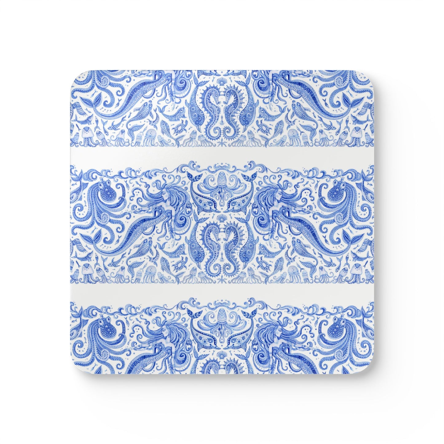 Coaster Set - Mermaid Kingdom, Blue